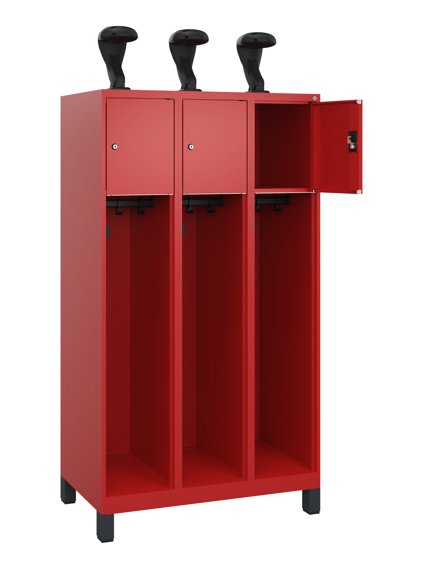 C+P Feuerwehrspind Youngster, 3 Abteile, 1530x900x