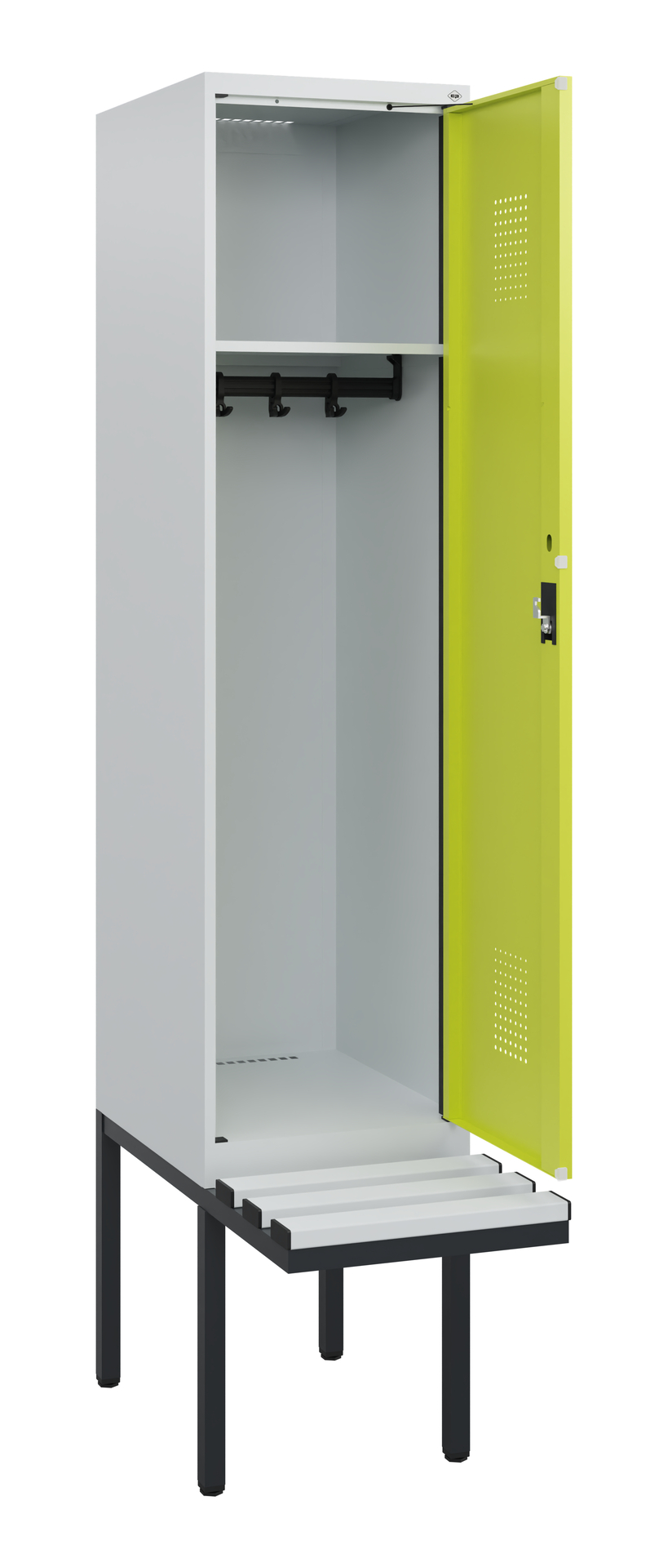 C+P Spind Evolo PLUS, Bank, 1 Abteil, 1950x400x815