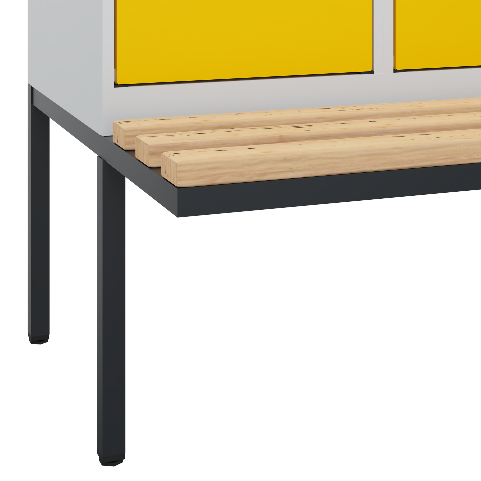 C+P Spind Evolo PLUS, Bank, 3 Abteile, 2120x1200x8