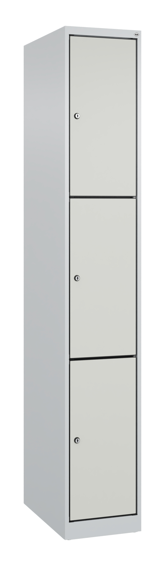 C+P Schlie�fachschrank Evolo PLUS, 3 F�cher, 1850x300x500mm