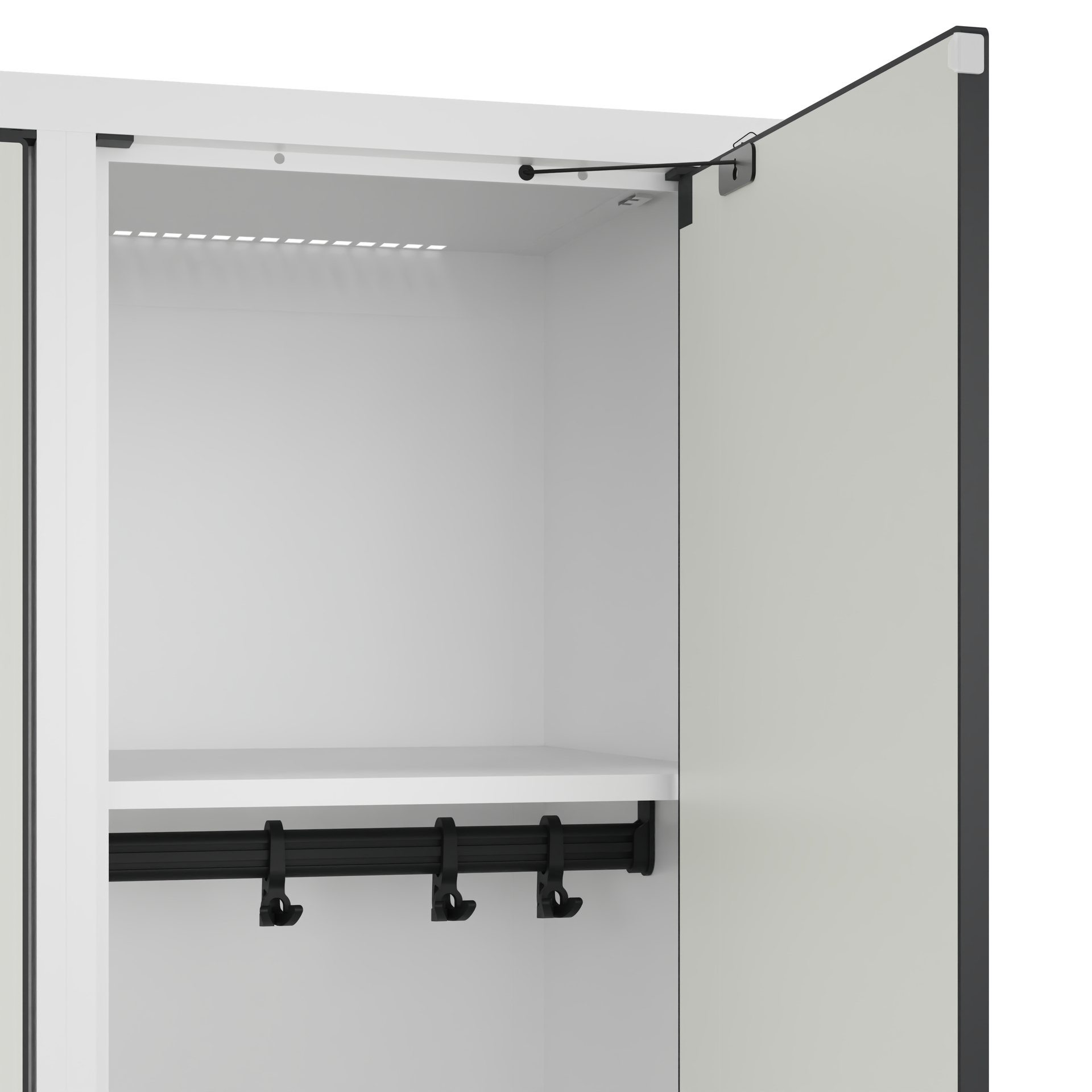 C+P Spind Evolo PLUS, Gestell, 1 Abteil, 2120x400x500mm