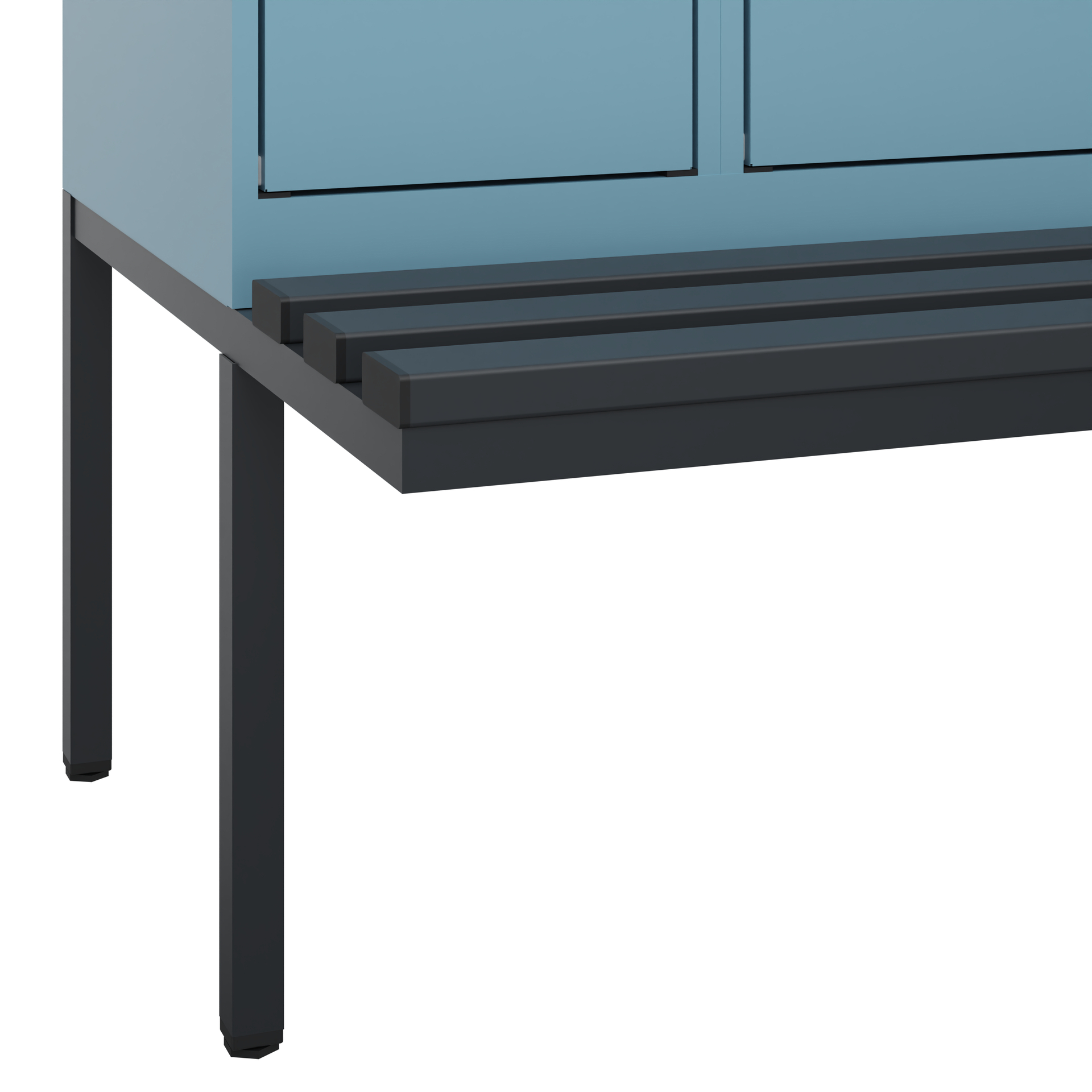 C+P Spind Evolo PLUS, Bank, 3 Abteile, 1950x900x81