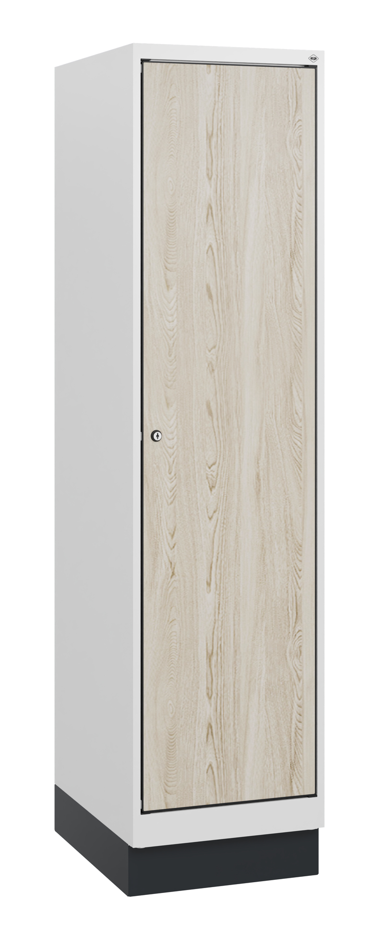 C+P Spind Evolo PLUS, Sockel, 1 Abteil, 1630x400x500mm