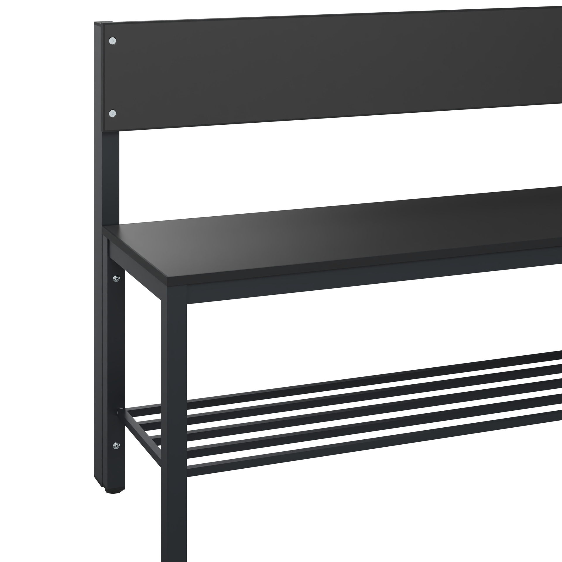 C+P Sitzbank Solid HPL, 774x1000x412mm, 7021/VK008