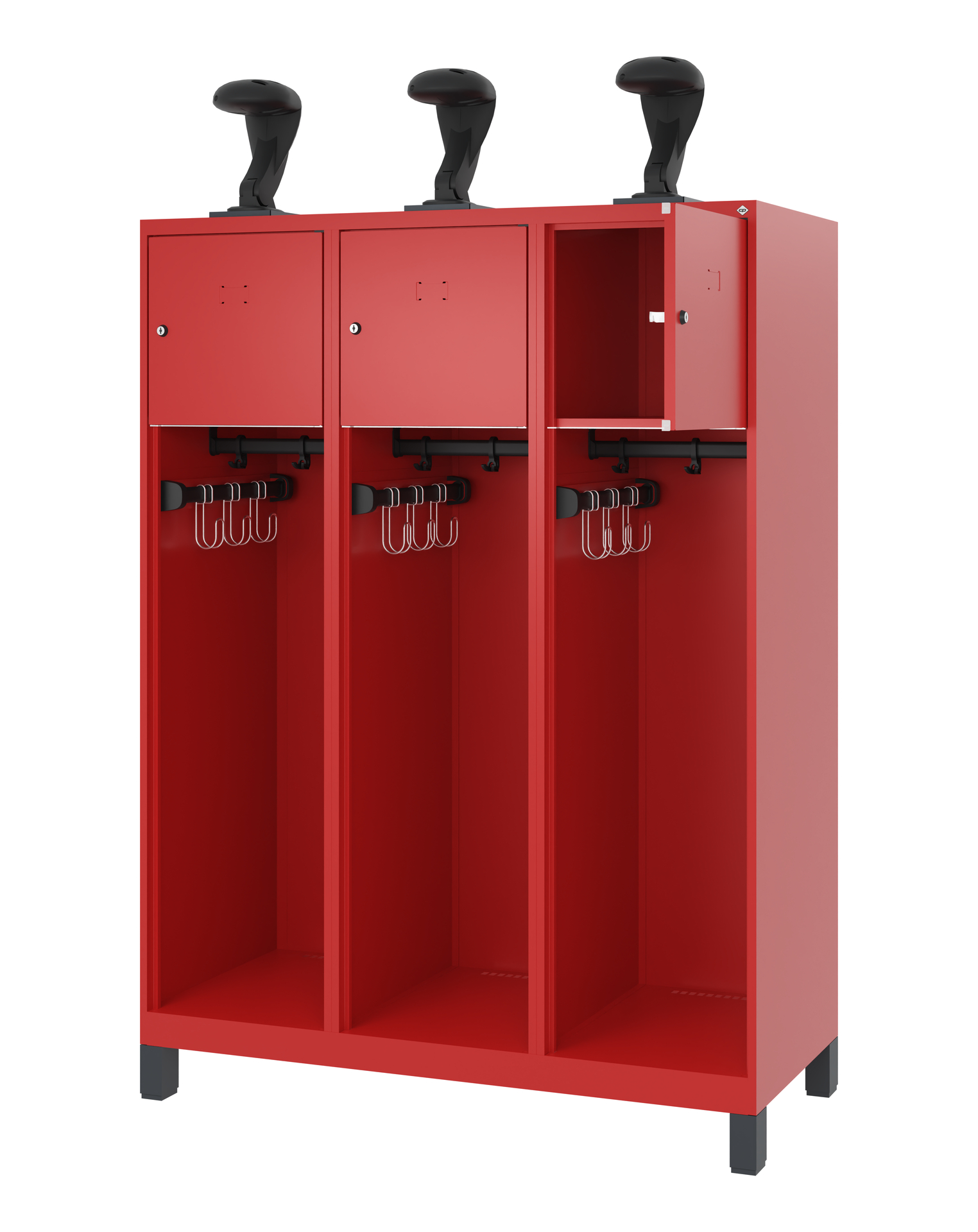 C+P Feuerwehrspind YOUNGSTER, 3 Abteile, H1530B400