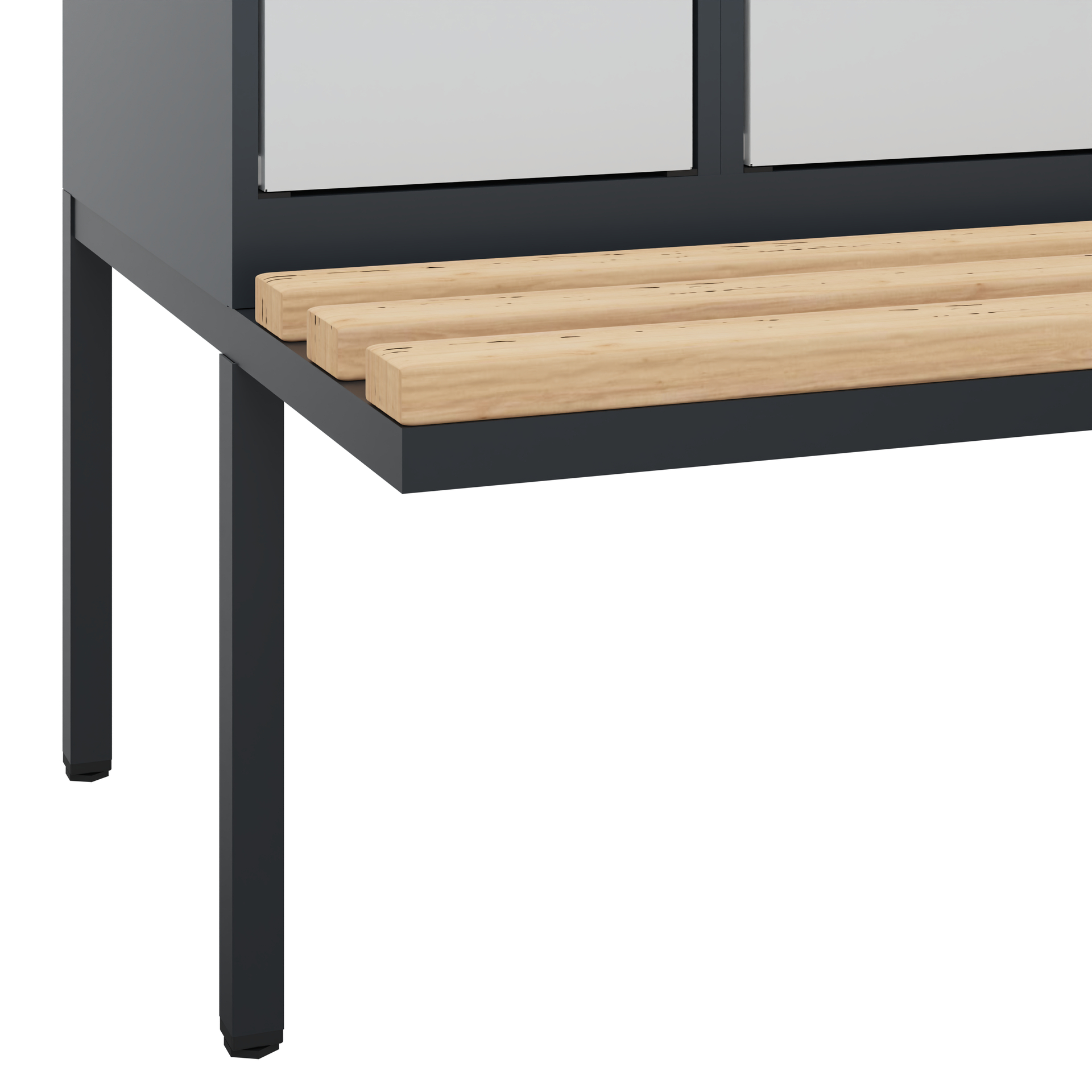 C+P Spind Evolo PLUS, Bank, 1 Abteil, 1950x300x815