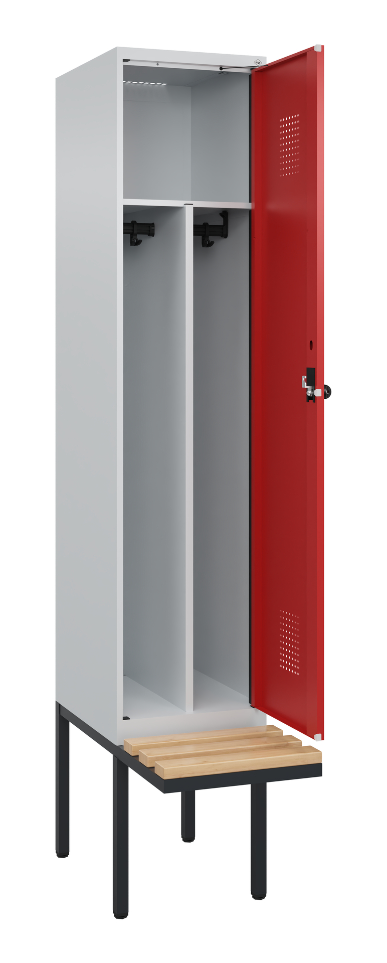 C+P Spind Evolo PLUS, Bank, 1 Abteile, 2120x400x81