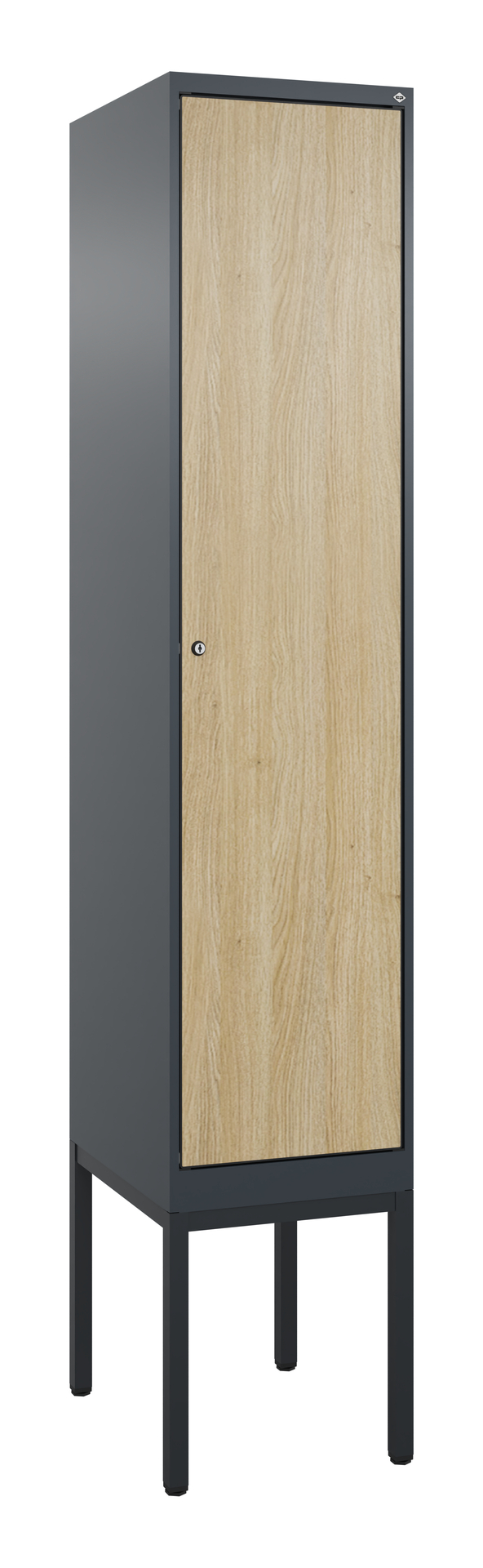 C+P Spind Evolo PLUS, Gestell, 1 Abteil, 2120x400x500mm