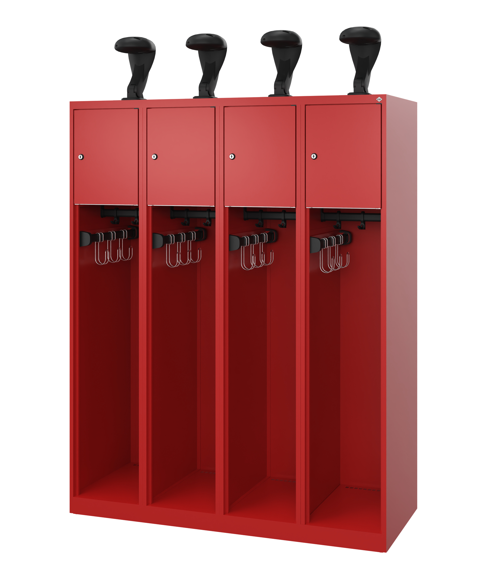 C+P Feuerwehrspind Youngster, 4 Abteile, 1530x1200