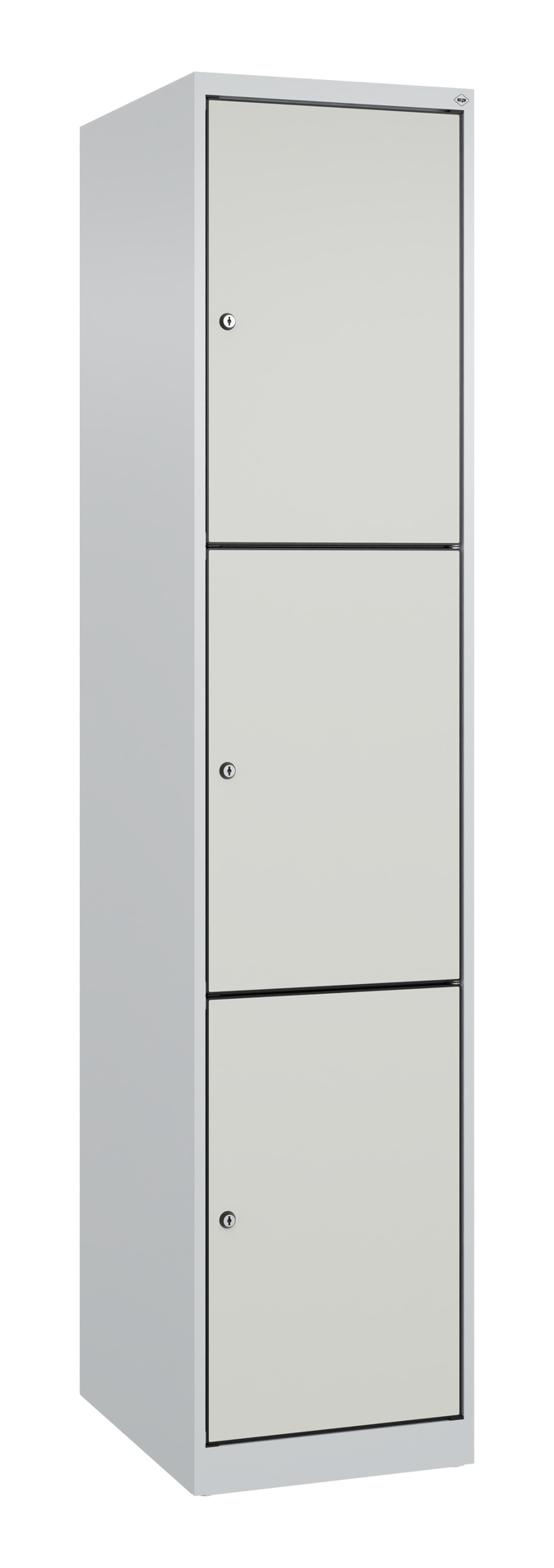C+P Schlie�fachschrank Evolo PLUS, 3 F�cher, 1850x400x500mm