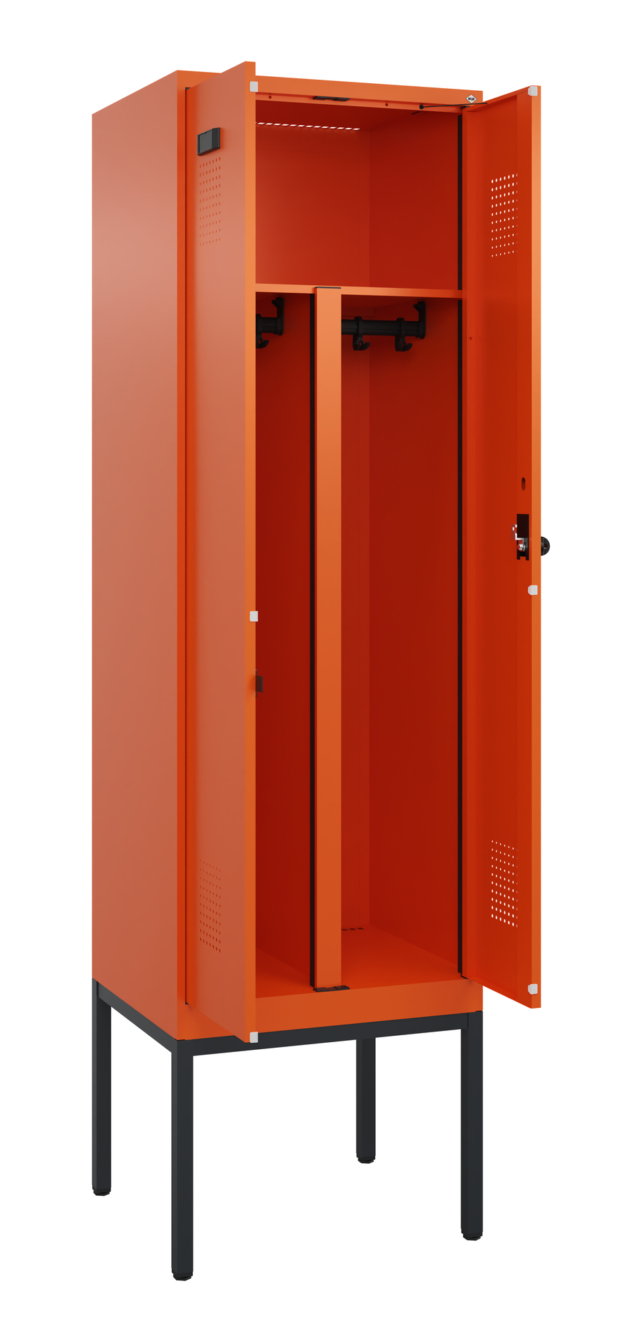 C+P PSA Doppel-Spind Evolo PLUS, Gestell, 2 Abteil