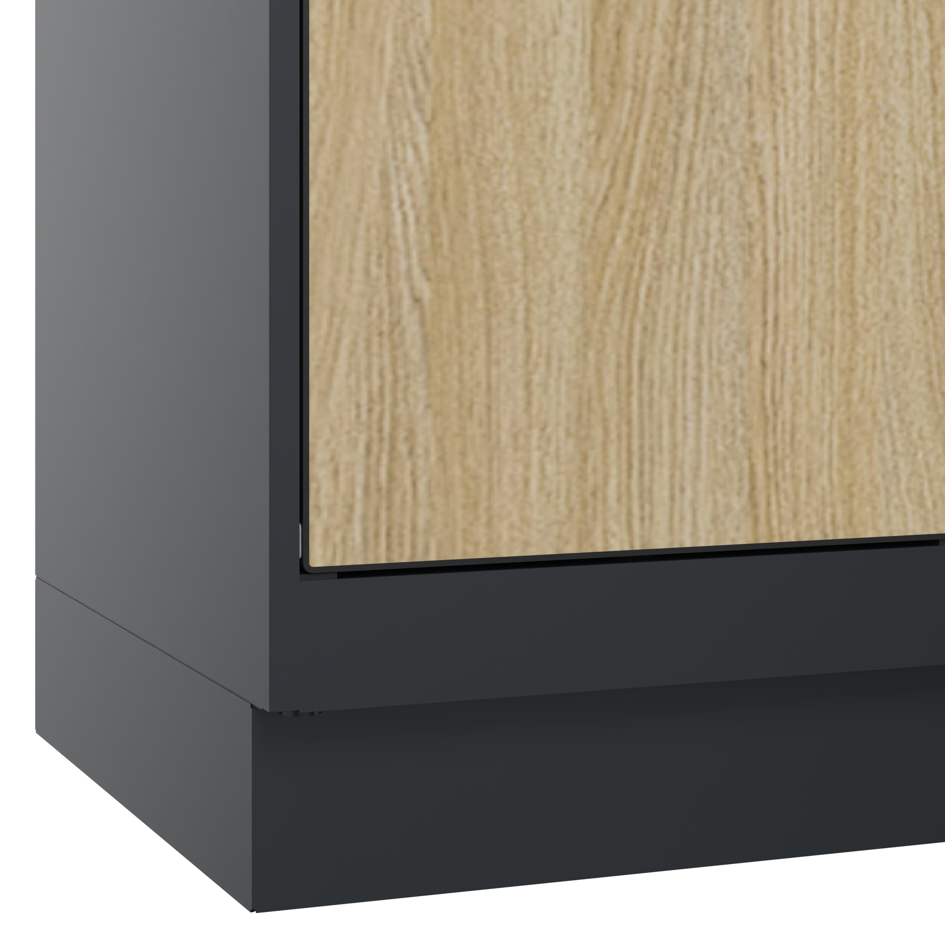 C+P Spind Evolo PLUS, Sockel, 1 Abteil, 1630x400x500mm