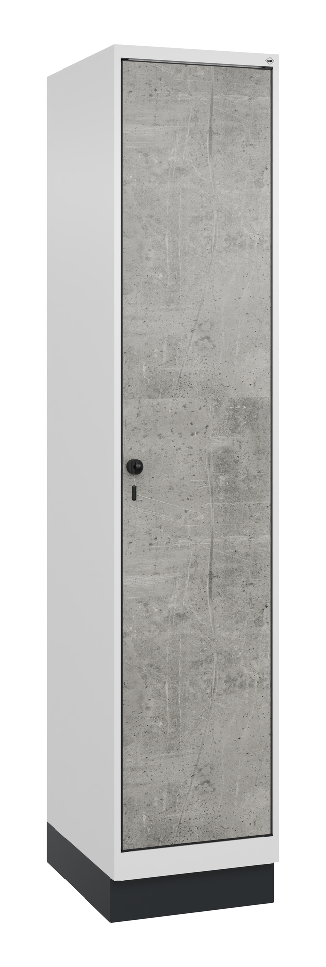 C+P Spind Evolo PLUS, Sockel, 1 Abteil, 1950x400x500mm