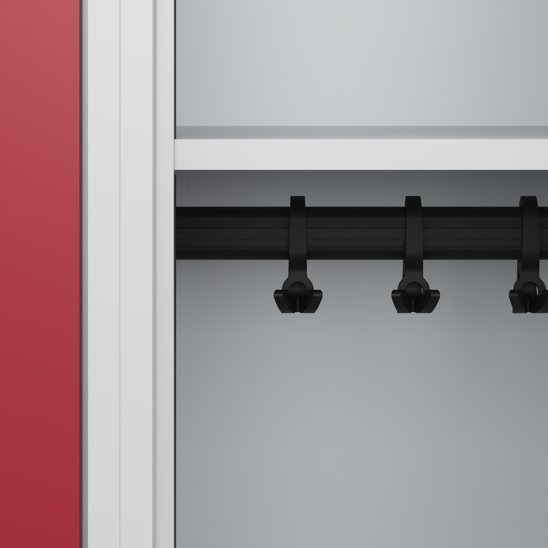 C+P Spind Evolo PLUS, Bank, 2 Abteile, 2120x800x81
