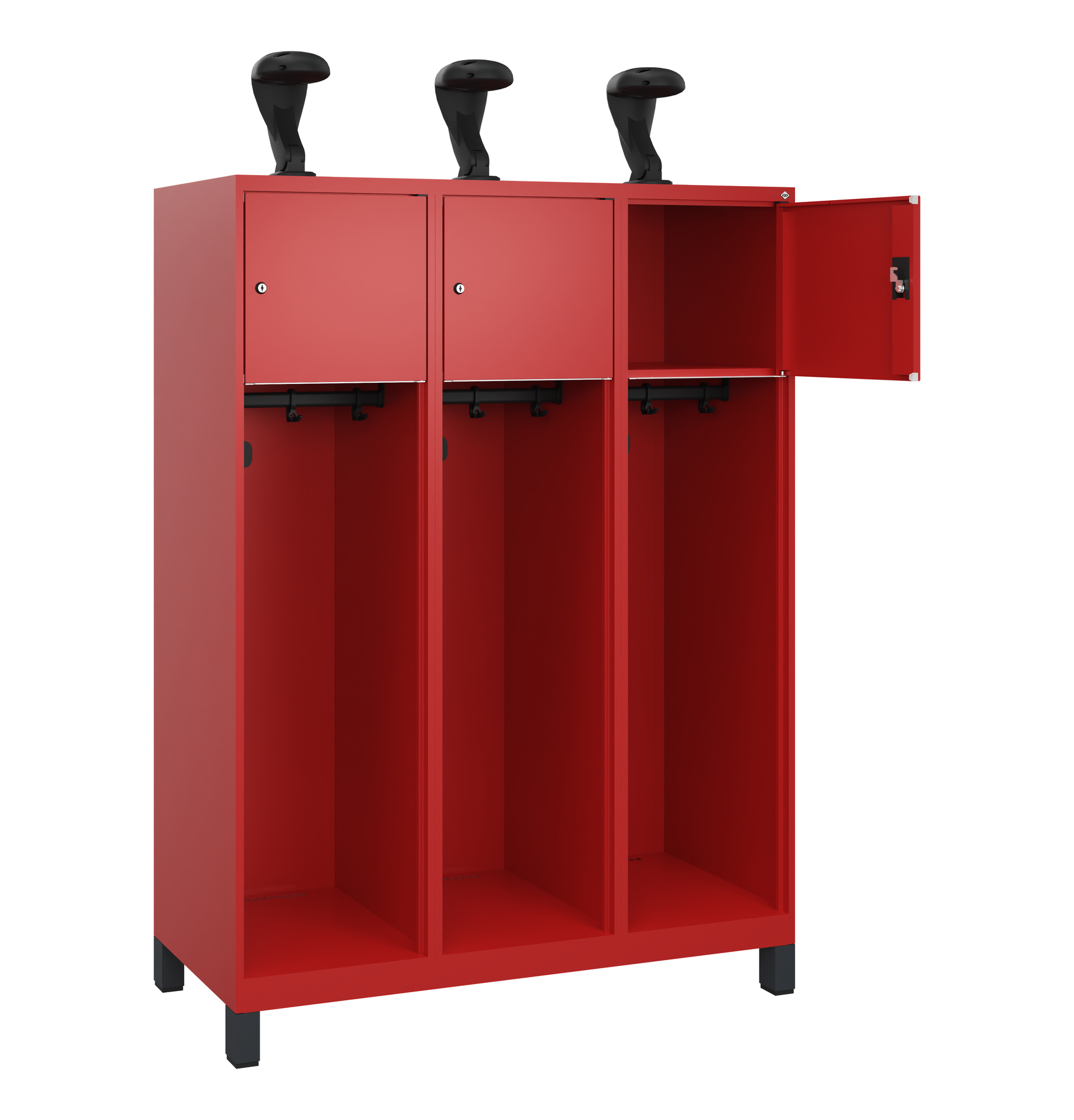C+P Feuerwehrspind Youngster, 3 Abteile, 1530x1200