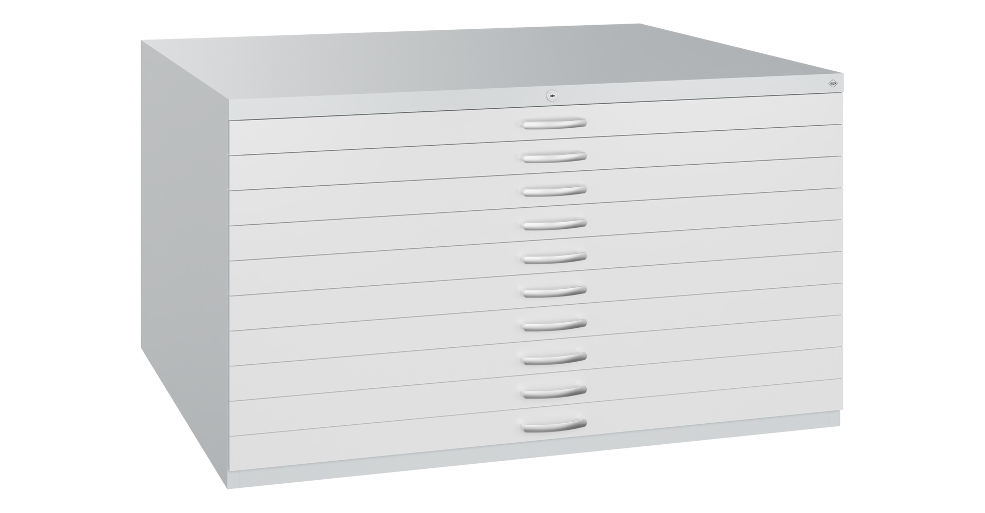 C+P Flachablageschrank Serie 7100_7200, H760xB1350
