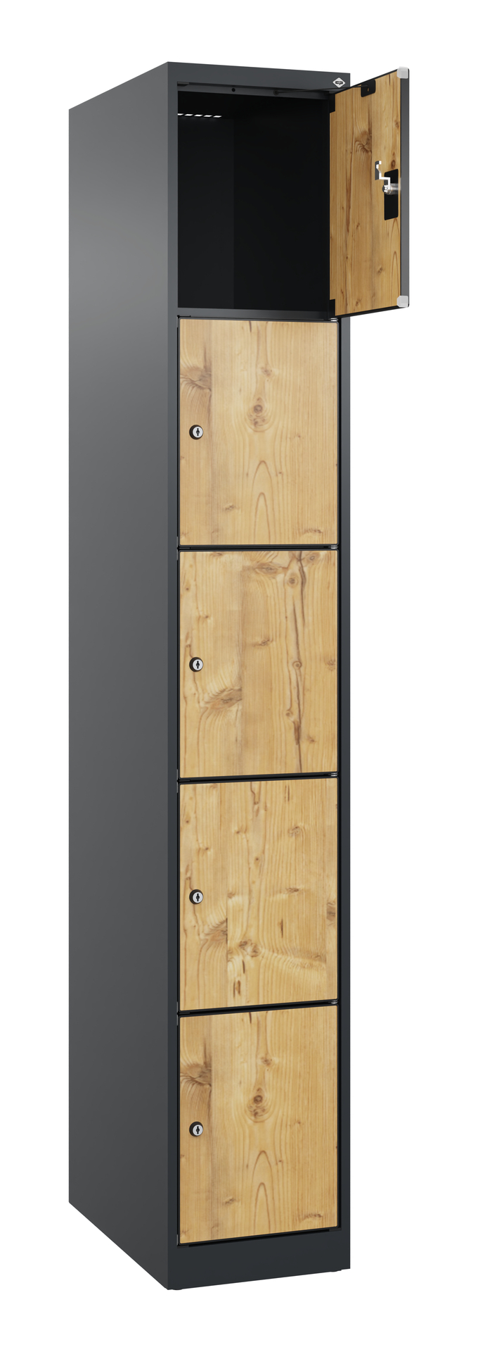 C+P Schlie�fachschrank Evolo PLUS, 5 F�cher, 1850x300x500mm