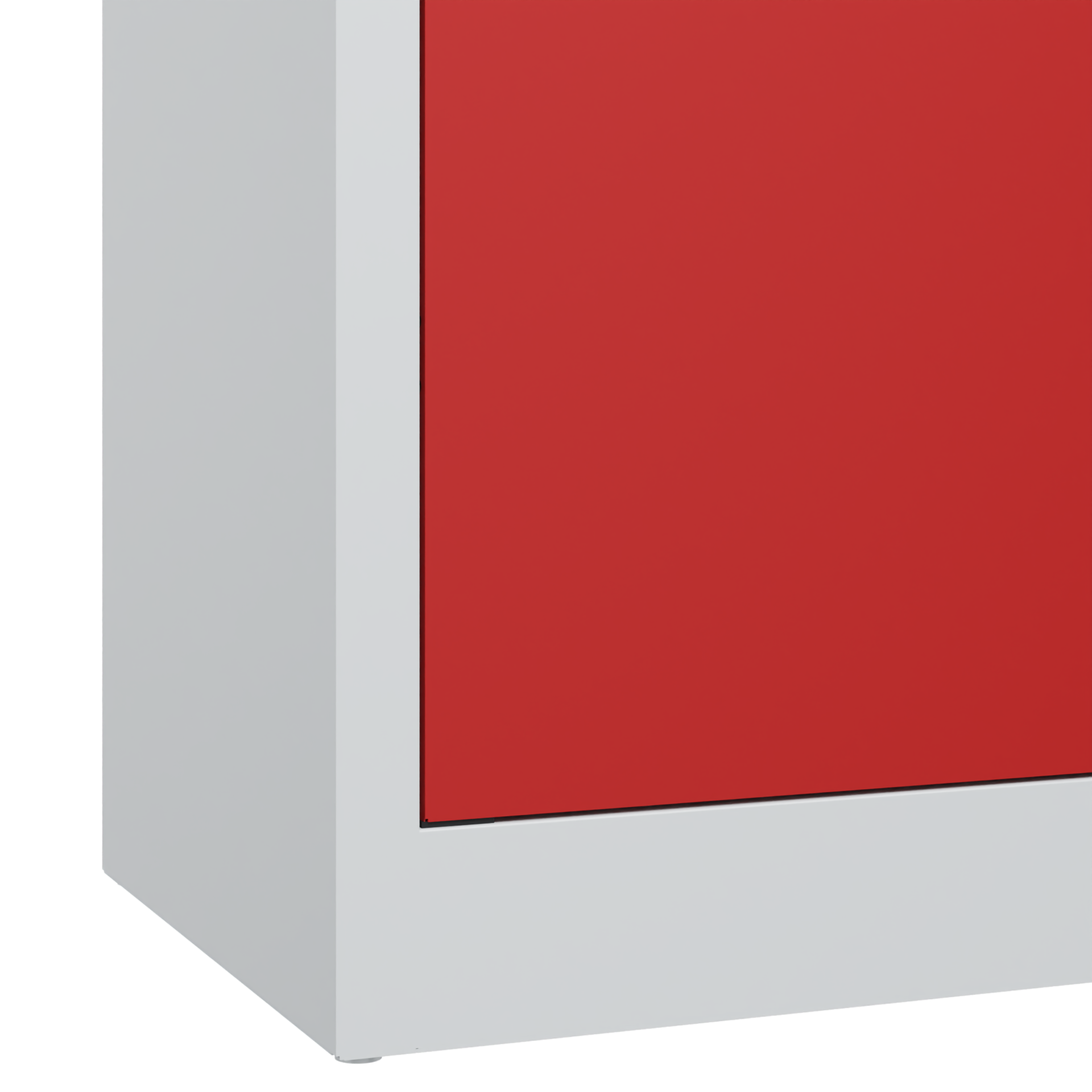 C+P Büroschrank, Acurado, 1950x1500x400mm, 7035/3000