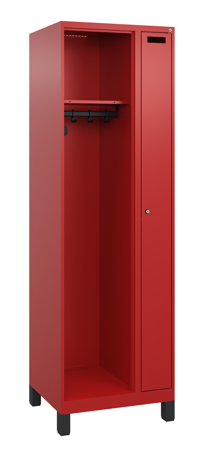 C+P Feuerwehrspind Kombi, 1 Abteil, 1850x600x500mm