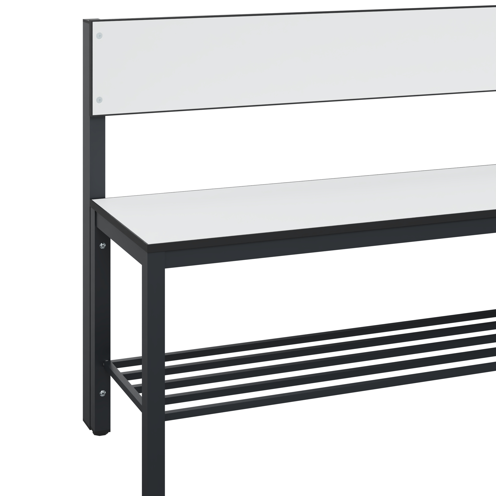 C+P Sitzbank Solid HPL, 774x2000x412mm, 7021/VK001