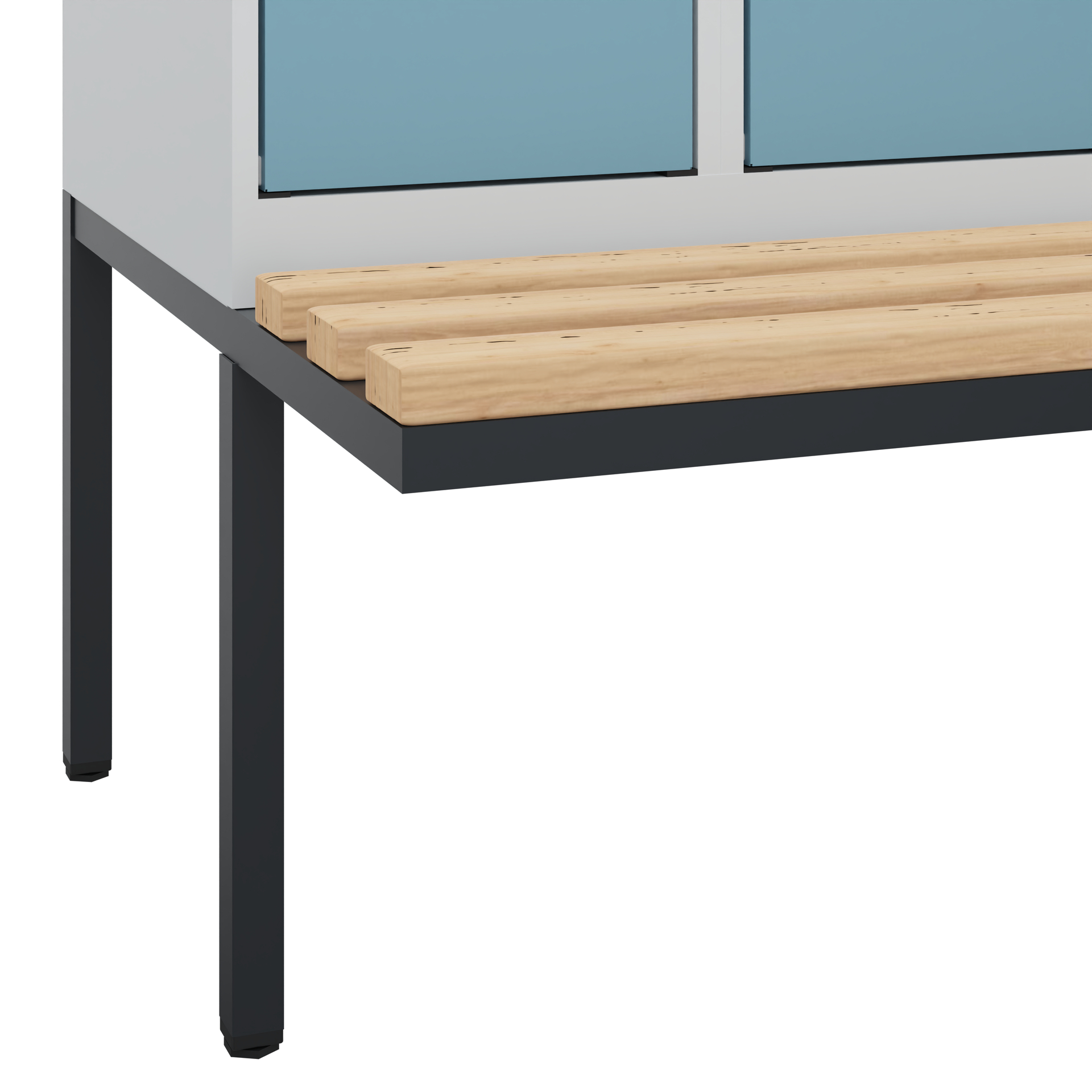 C+P Spind Evolo PLUS, Bank, 1 Abteil, 1950x300x815