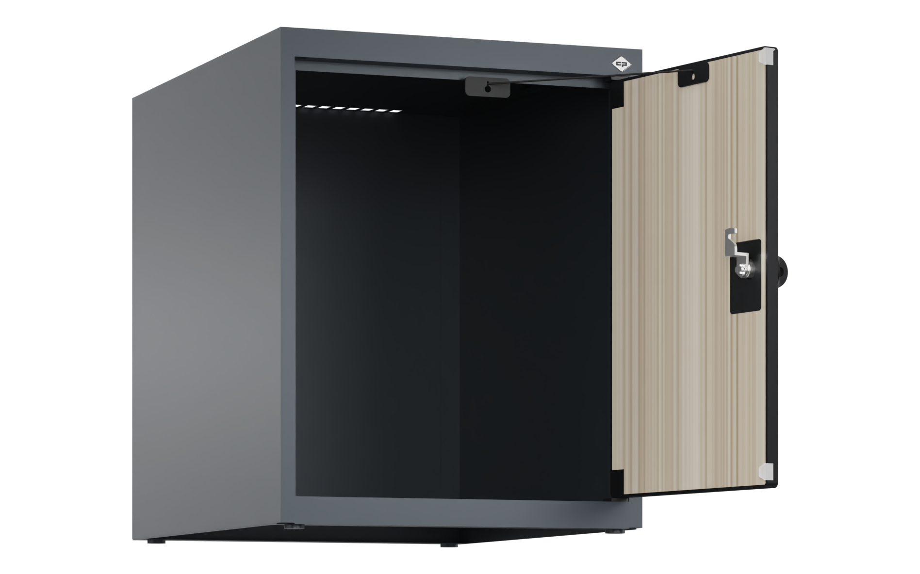 C+P Aufsatzschrank Evolo PLUS, 1 Abteil, 500x400x500mm