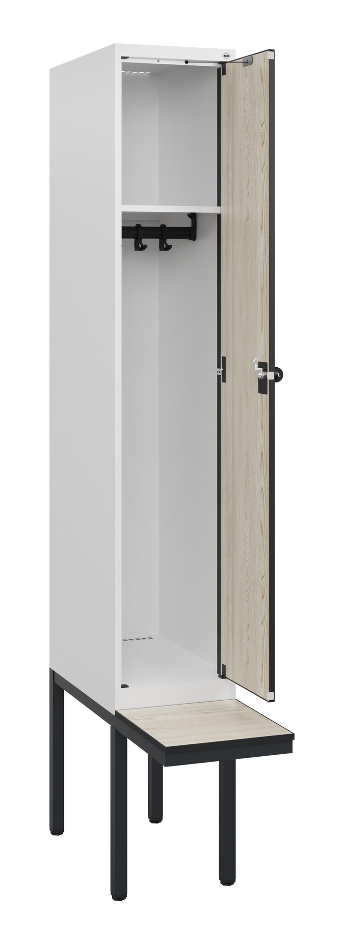 C+P Spind Evolo PLUS, Bank, 1 Abteil, 1950x300x815mm