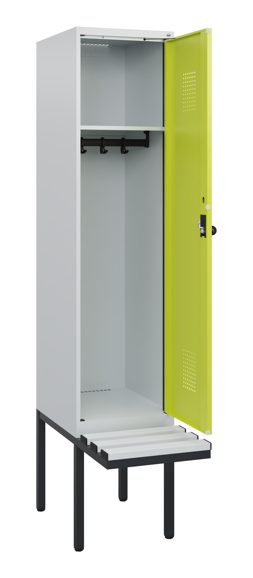 C+P Spind Evolo PLUS, Bank, 1 Abteil, 1950x400x815