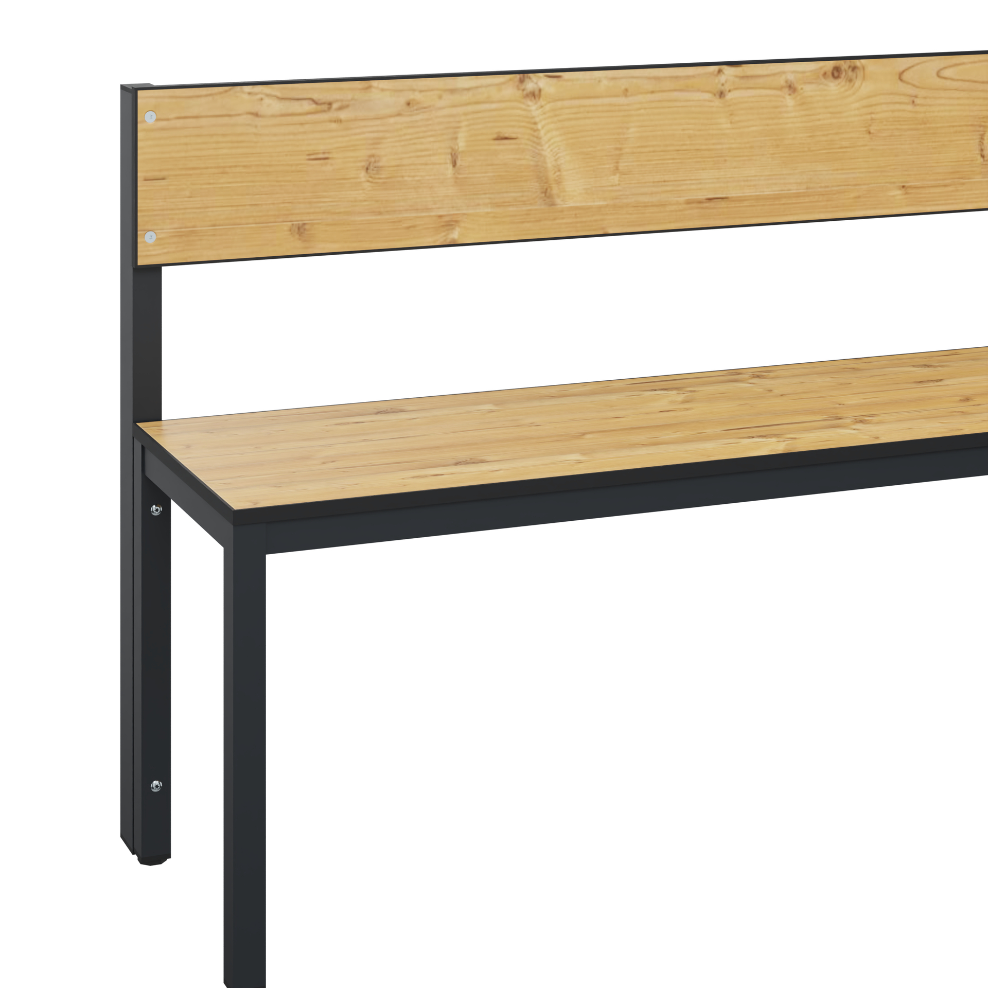 C+P Sitzbank Solid HPL, 774x1500x412mm, 7021/VK039