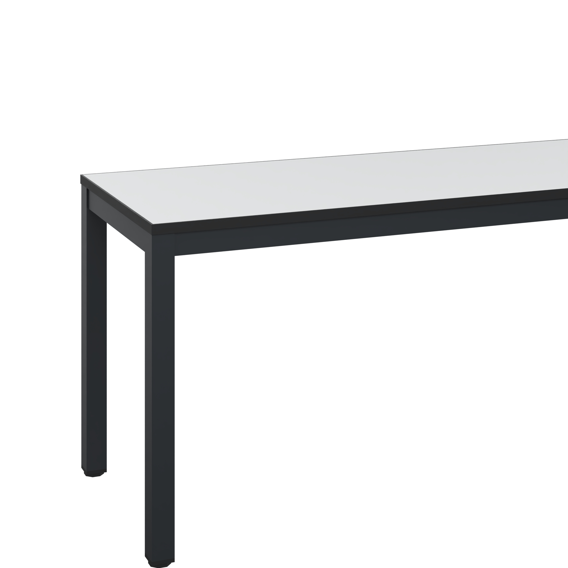 C+P Sitzbank Solid HPL, 438x1500x358mm, 7021/VK001