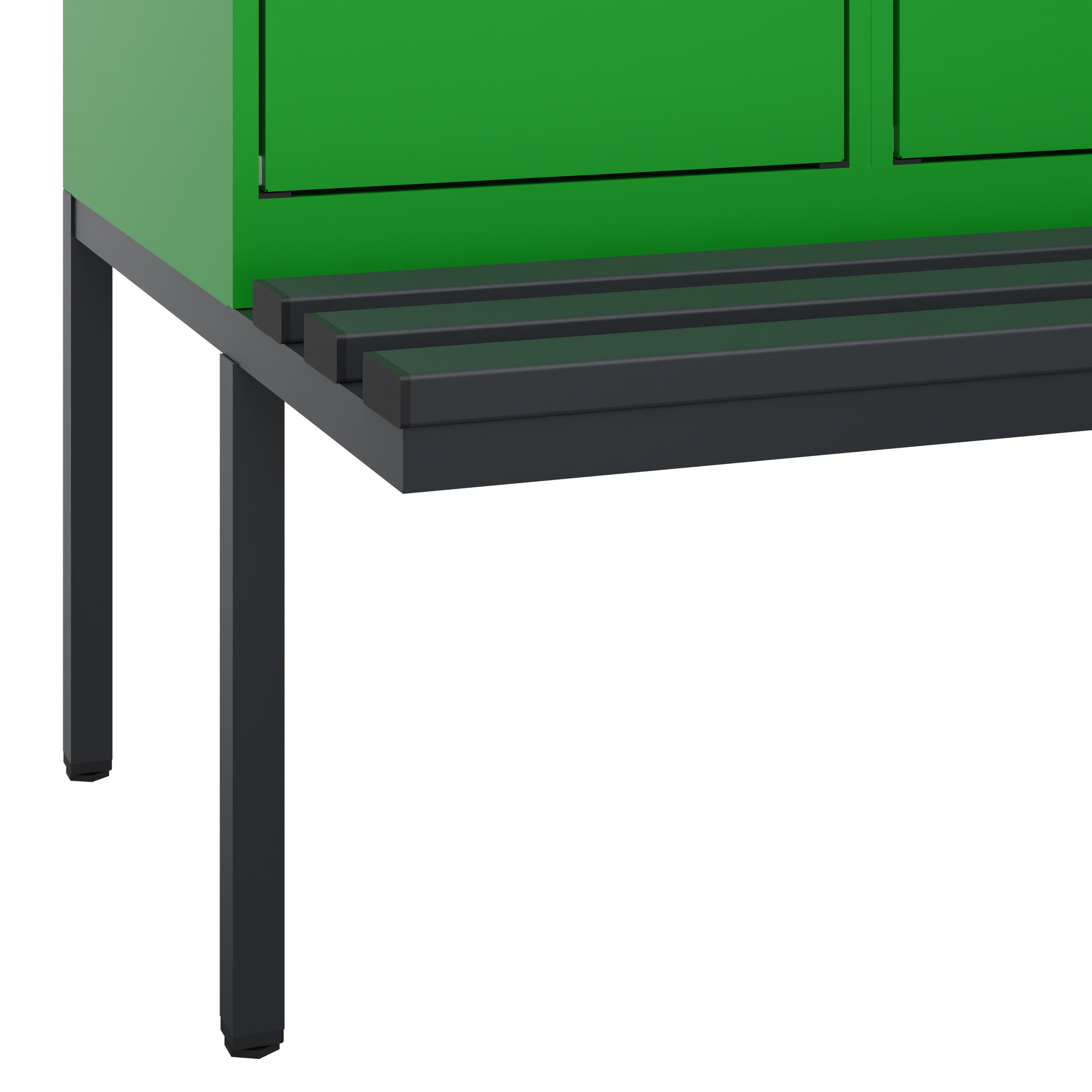 C+P Spind Evolo PLUS, Bank, 2 Abteile, 1950x800x81