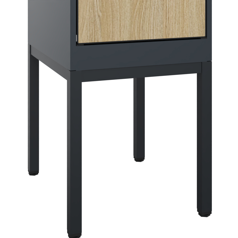 C+P Spind Evolo PLUS, Gestell, 1 Abteil, 1950x400x500mm