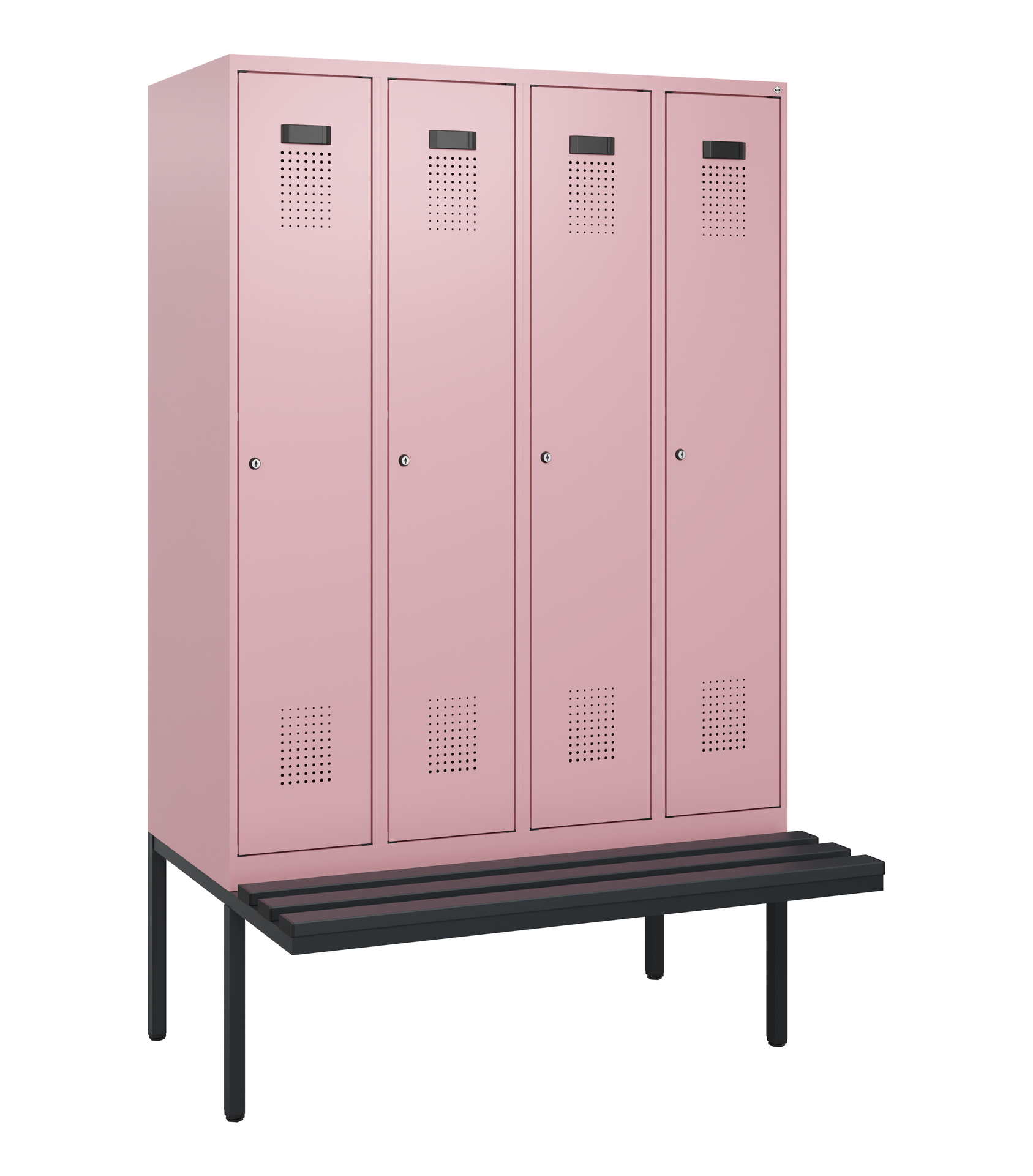 C+P Spind Evolo PLUS, Bank, 4 Abteile, 1950x1200x8