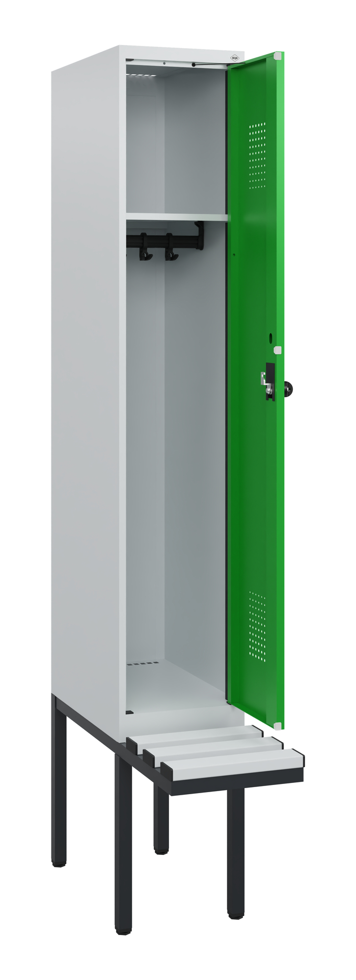 C+P Spind Evolo PLUS, Bank, 1 Abteil, 1950x300x815