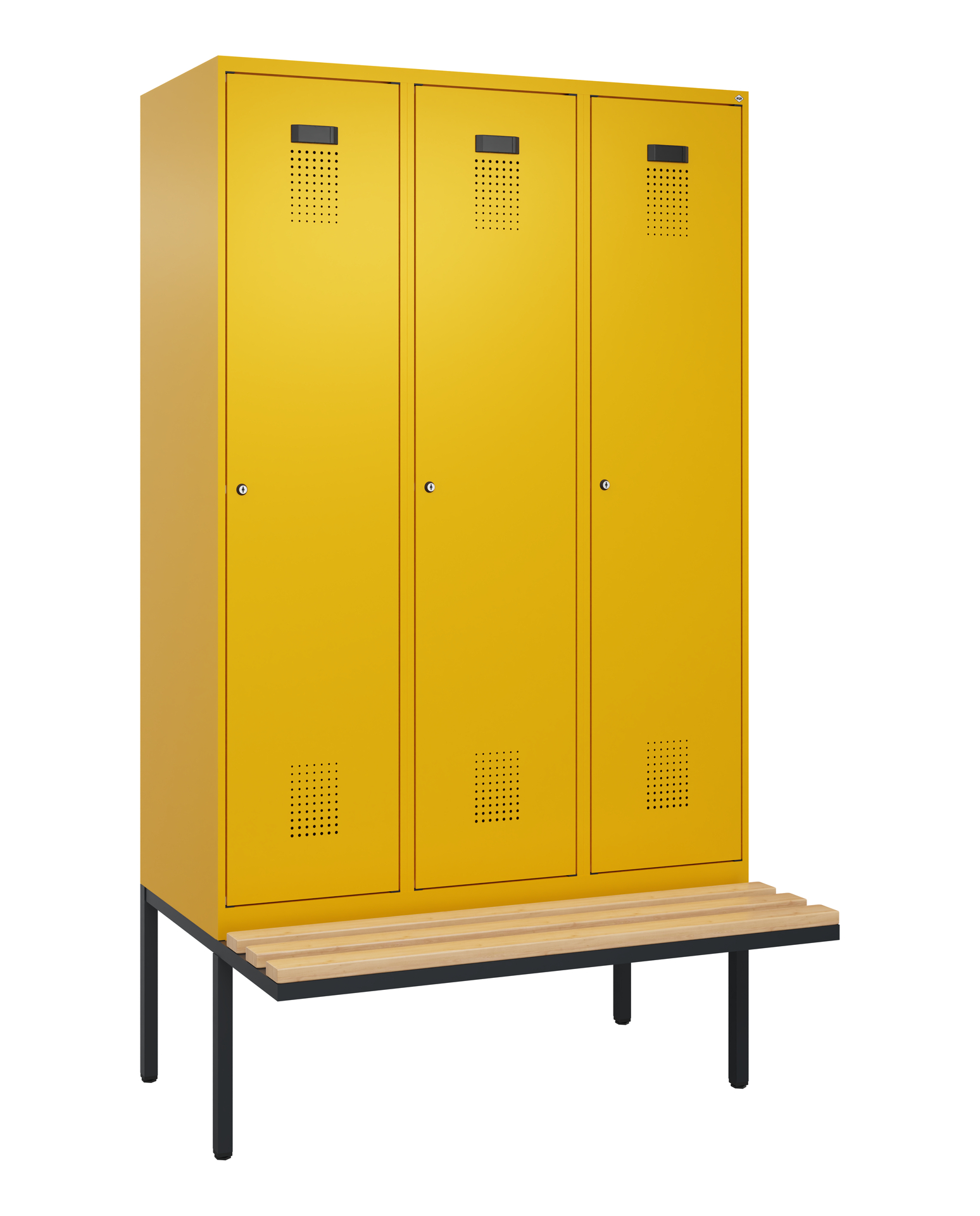 C+P Spind Evolo PLUS, Bank, 3 Abteile, 2120x1200x8