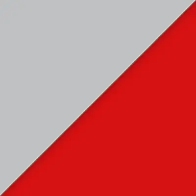 RAL 7035 Lichtgrau / RAL 3020 Verkehrsrot