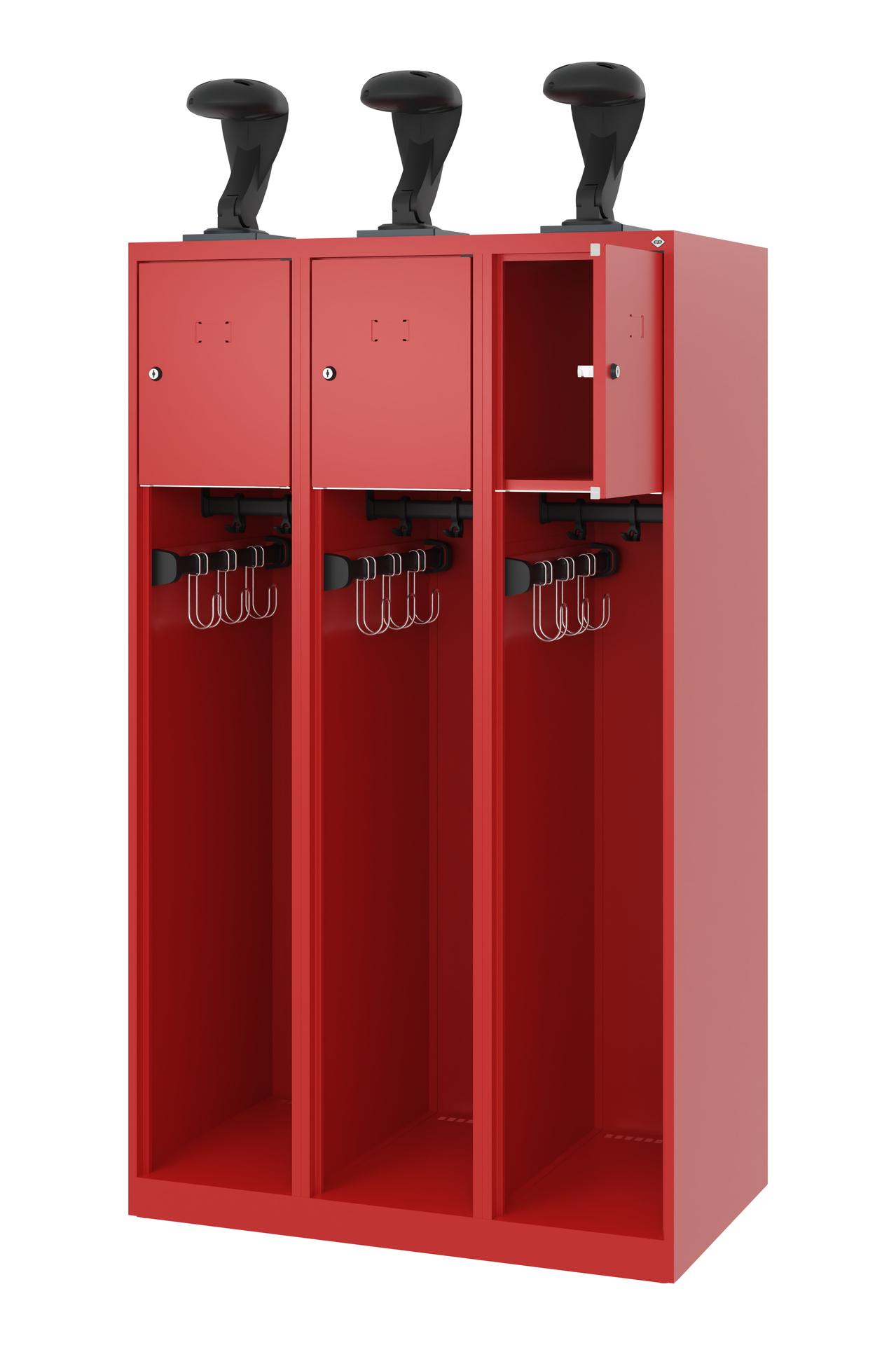 C+P Feuerwehrspind YOUNGSTER, 3 Abteile, H1530B300