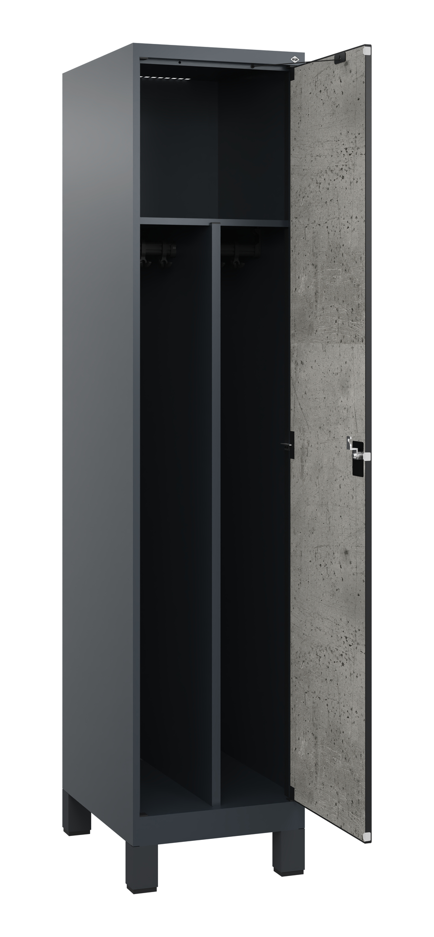 C+P Spind Evolo PLUS, F��e, 1 Abteil, 1950x400x500mm