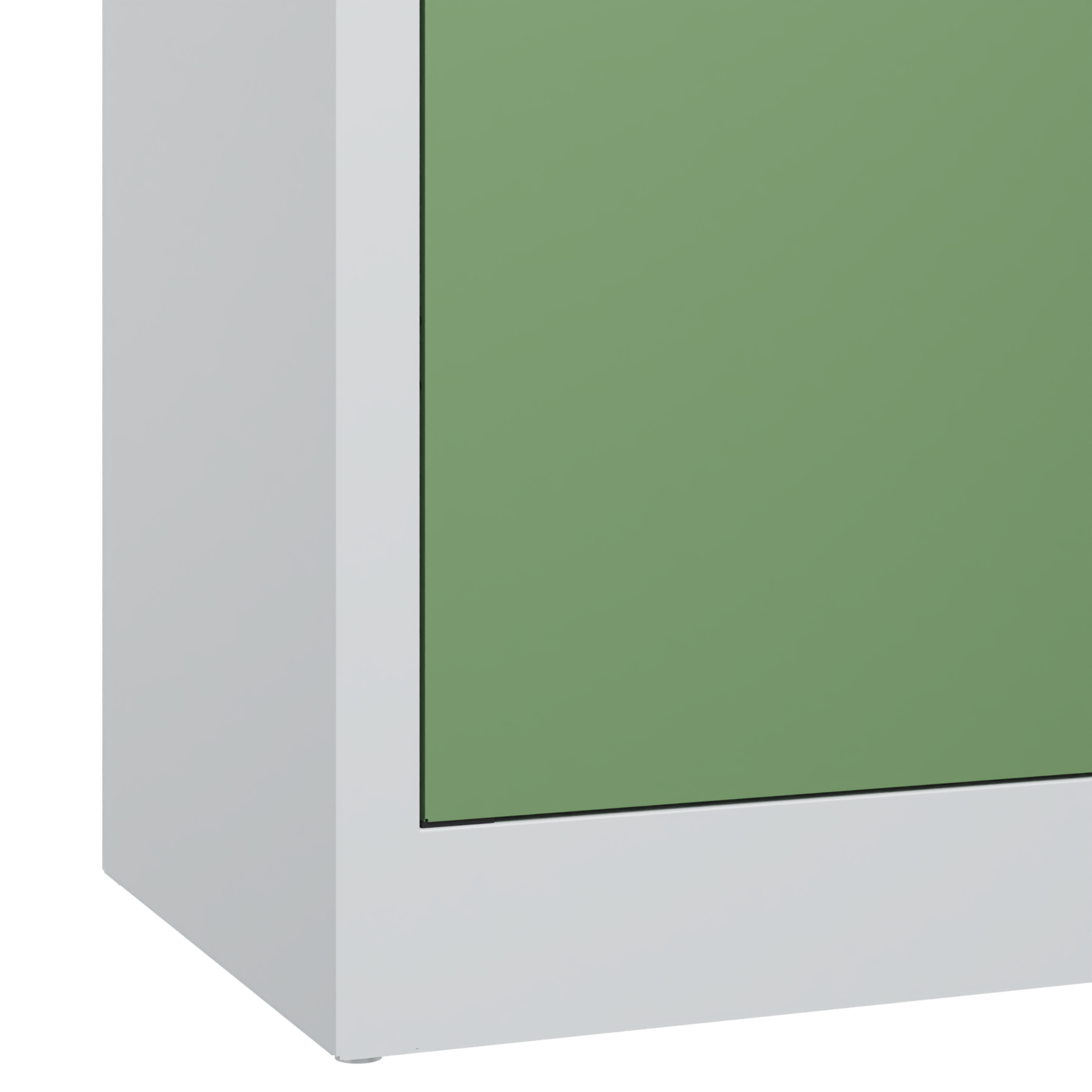 C+P Büroschrank, Acurado, 1950x1500x400mm, 7035/6011
