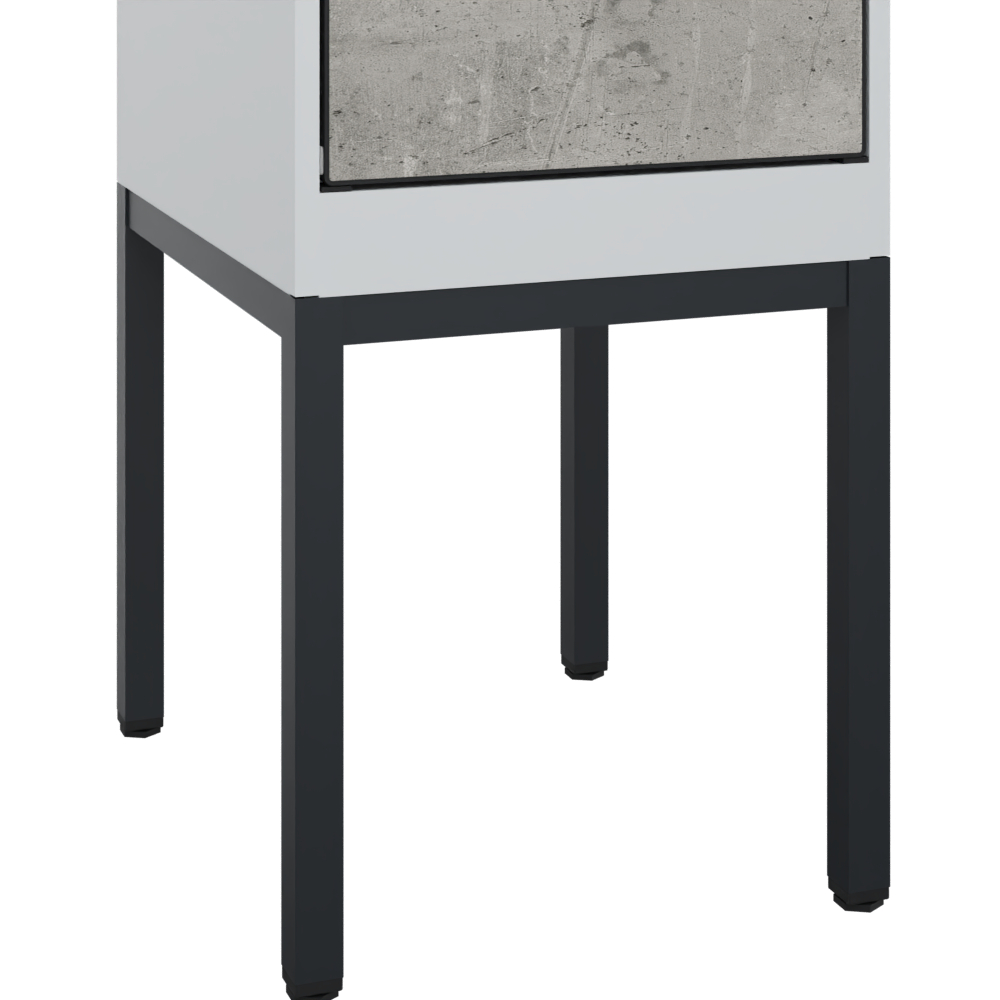 C+P Spind Evolo PLUS, Gestell, 1 Abteil, 2120x400x500mm