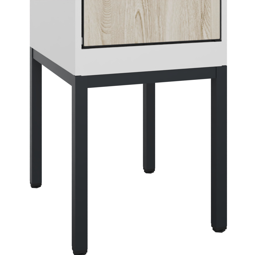 C+P Spind Evolo PLUS, Gestell, 1 Abteil, 2120x400x500mm