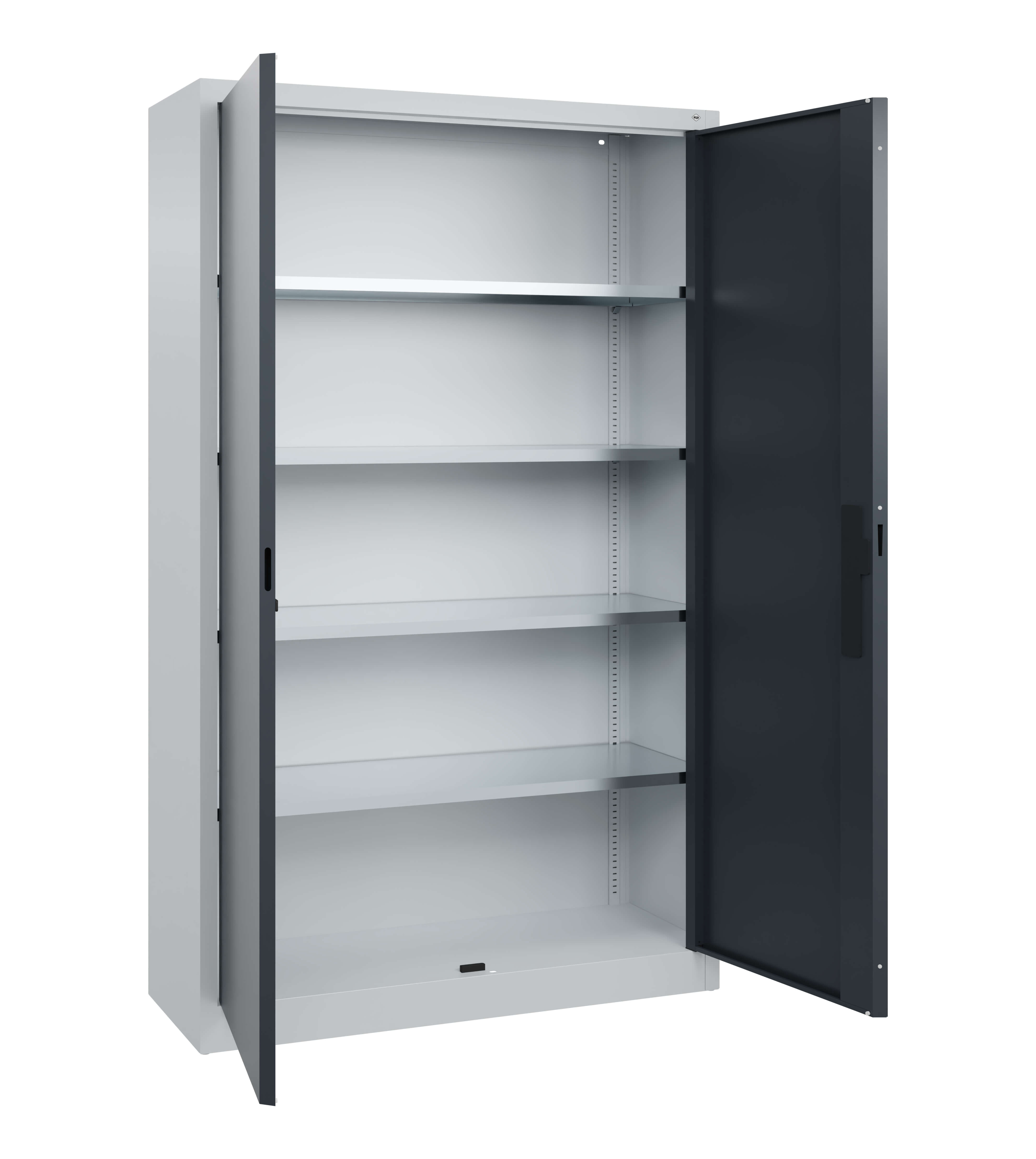 C+P Werkzeugschrank Acurado, 1950x1200x400mm, 7035/7016