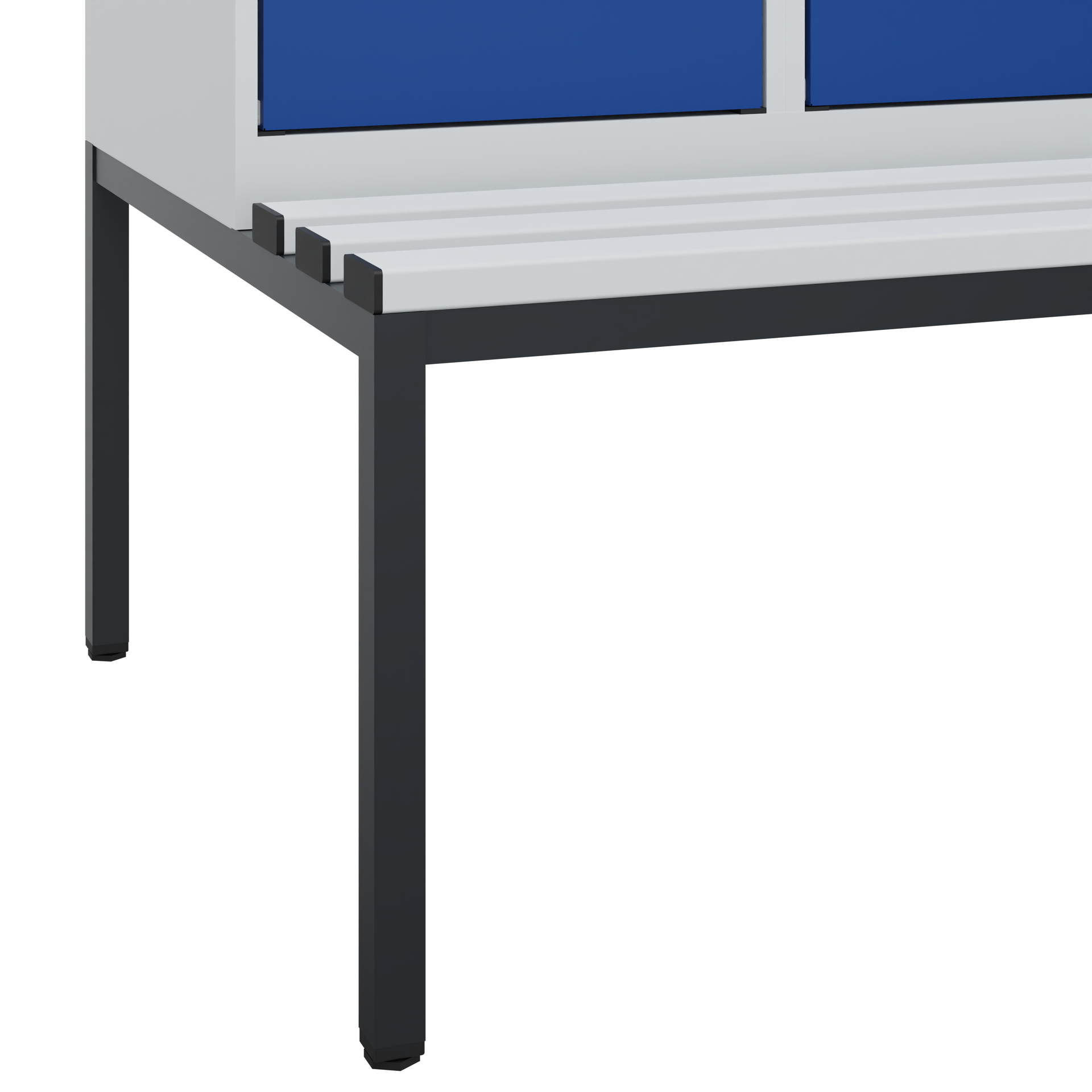 C+P Doppelstock-Spind Evolo PLUS, Bank, 2 Fächer, 