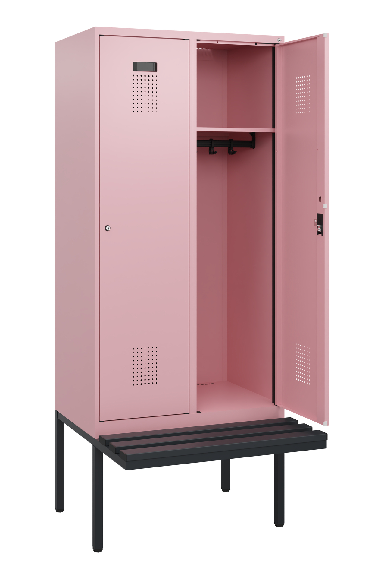 C+P Spind Evolo PLUS, Bank, 2 Abteile, 1950x800x81