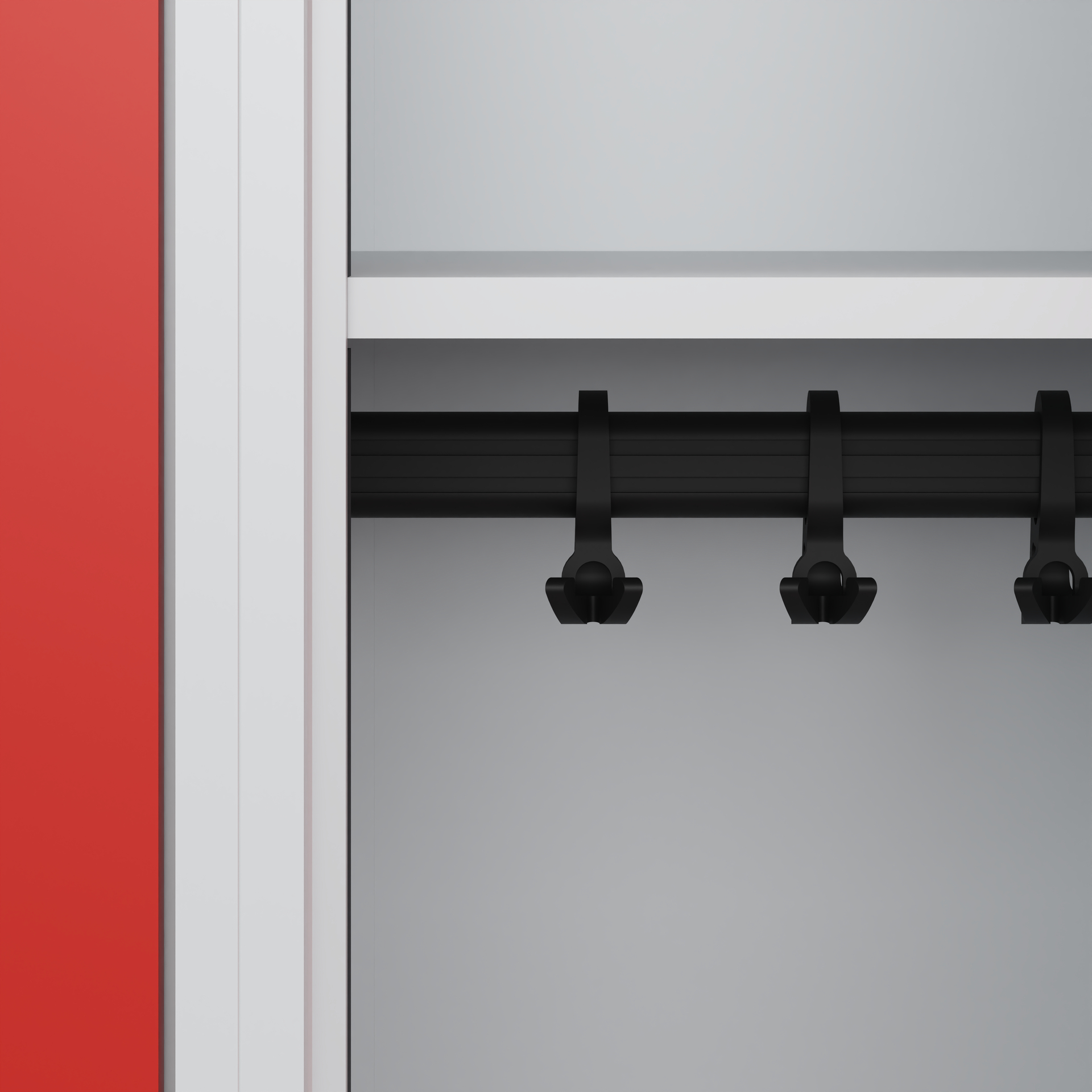 C+P Spind Evolo PLUS, Bank, 4 Abteile, 1950x1200x8