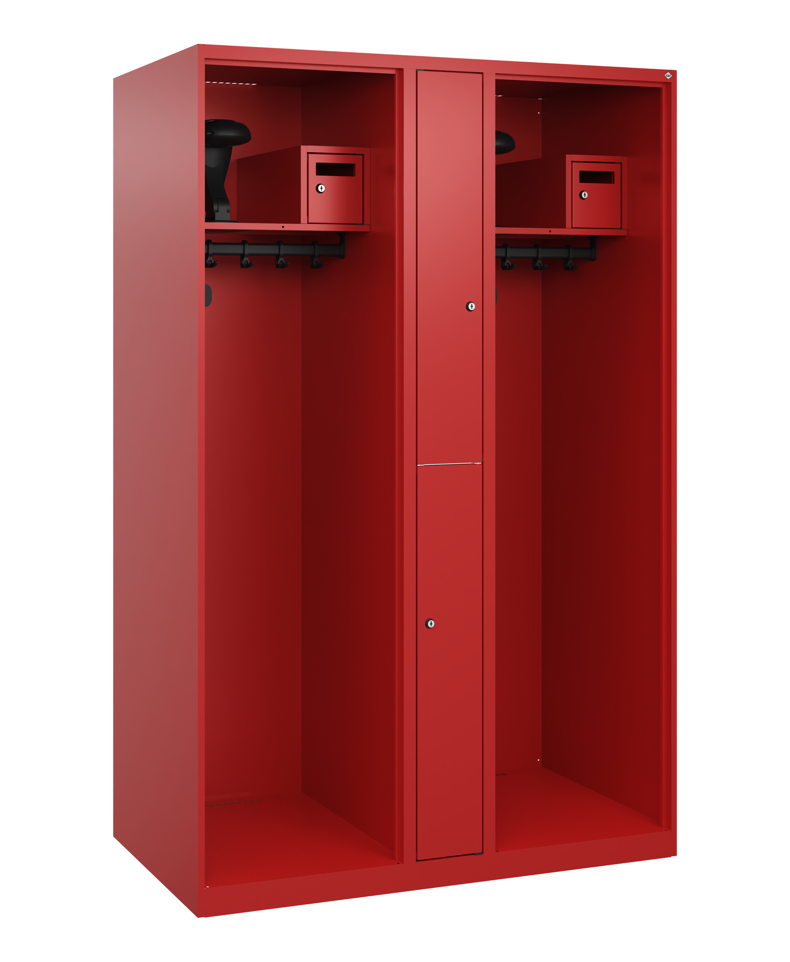 C+P Feuerwehrspind Maxi, 2 Fächer, 1850x1200x600mm