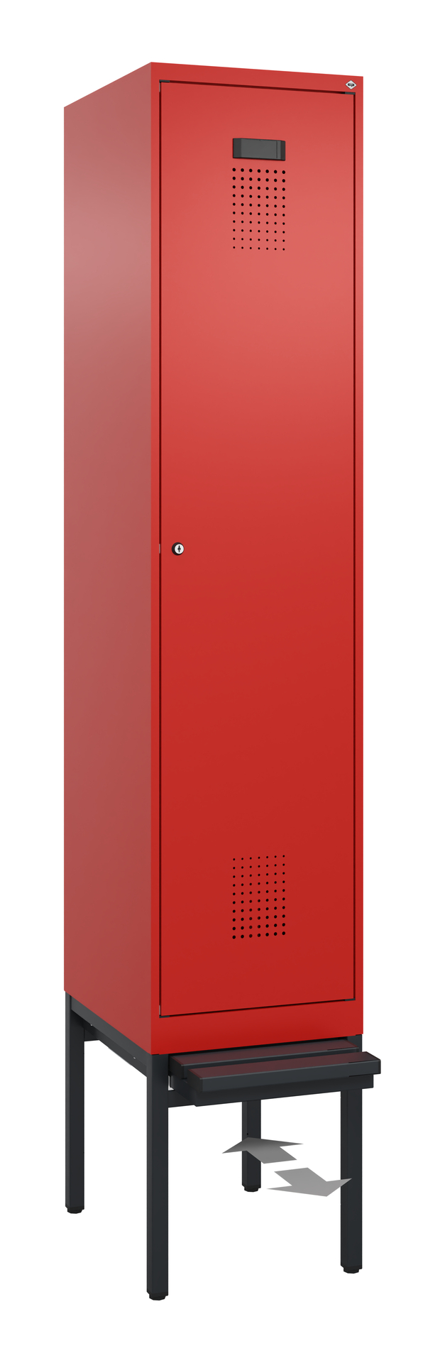 C+P Spind Evolo PLUS, Bank, 1 Abteil, 2120x400x815mm