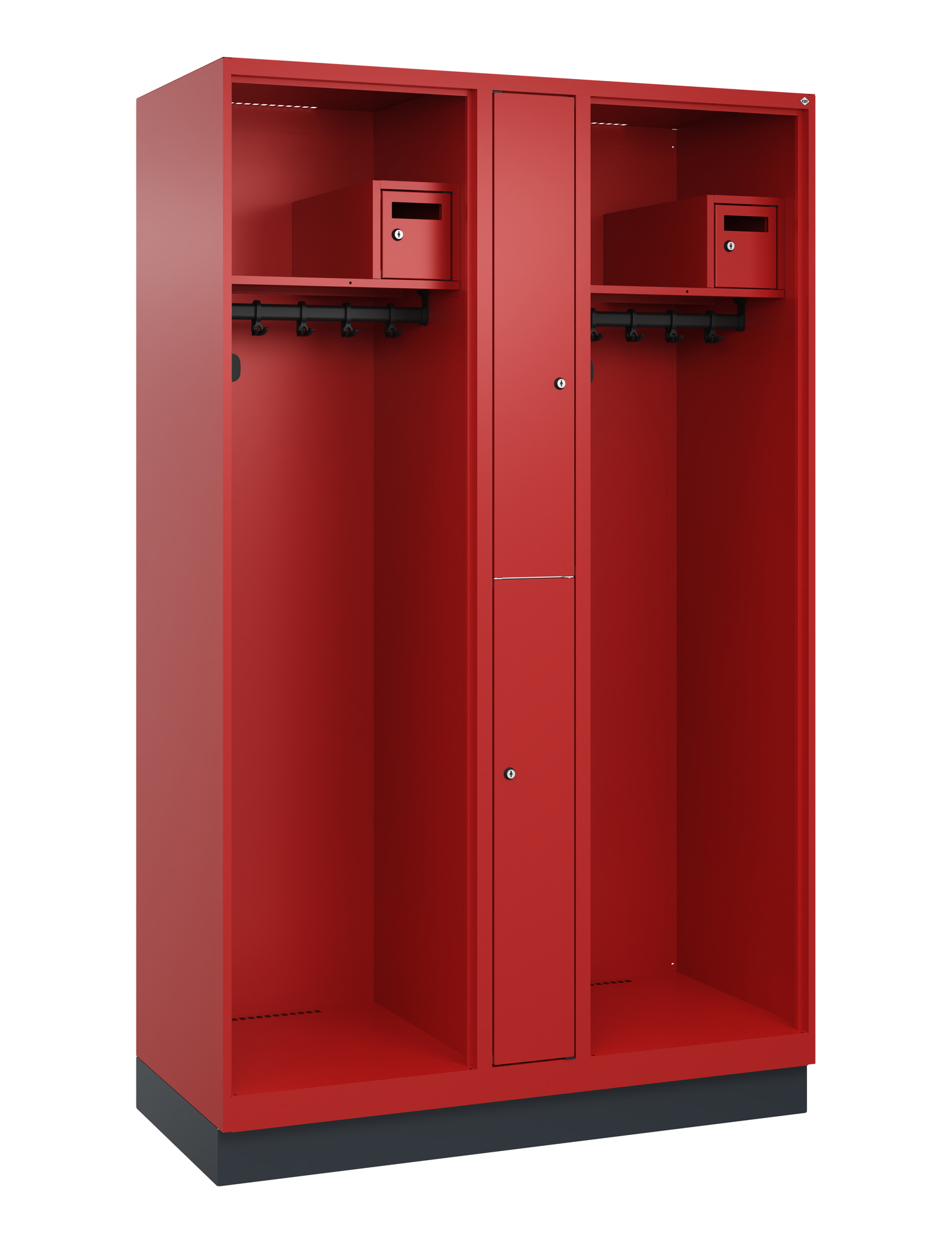 C+P Feuerwehrspind Maxi, 2 Fächer, 1850x1200x500mm