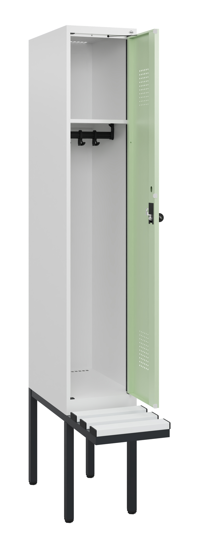 C+P Spind Evolo PLUS, Bank, 1 Abteil, 1950x300x815