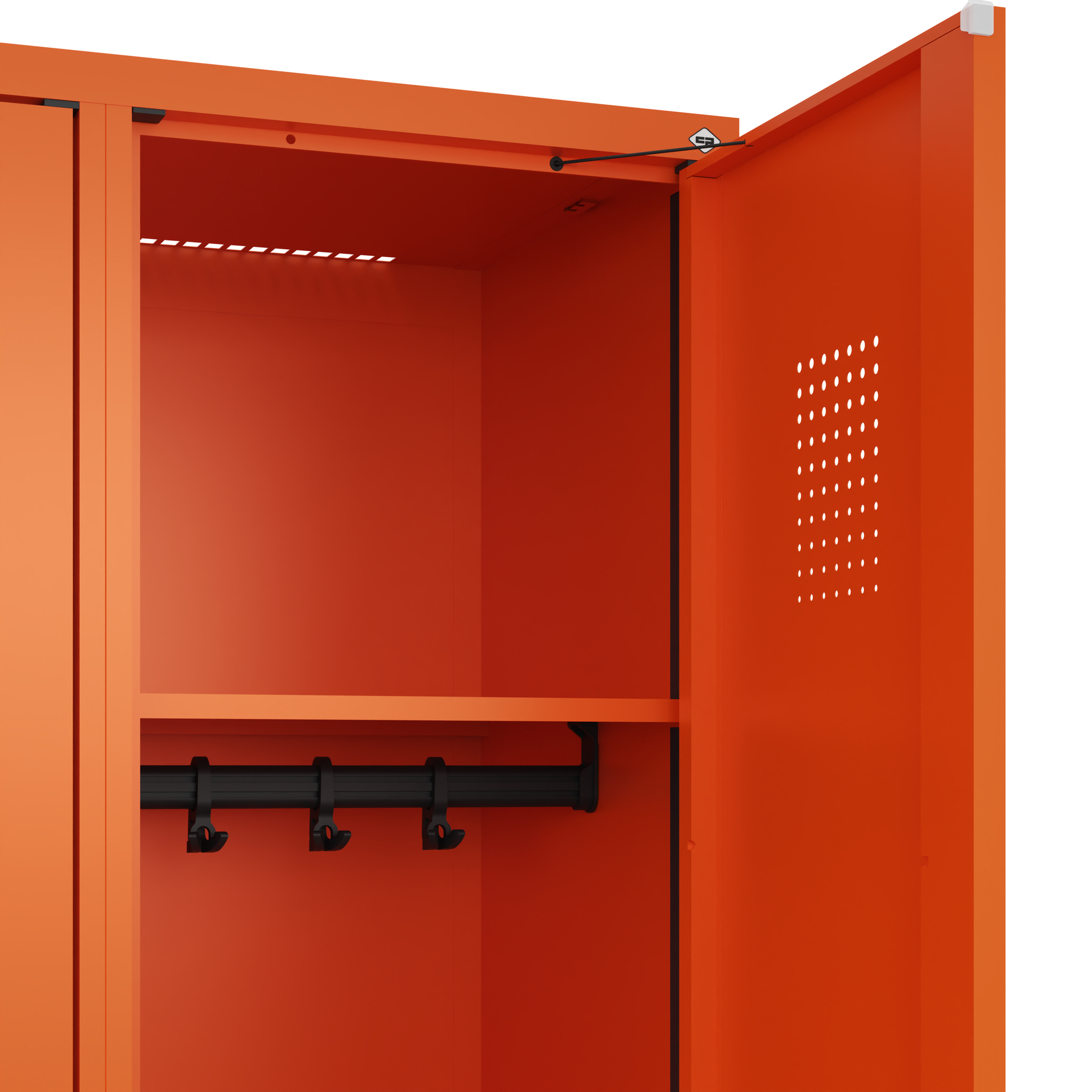 C+P Spind Evolo PLUS, Bank, 3 Abteile, 1950x1200x815mm